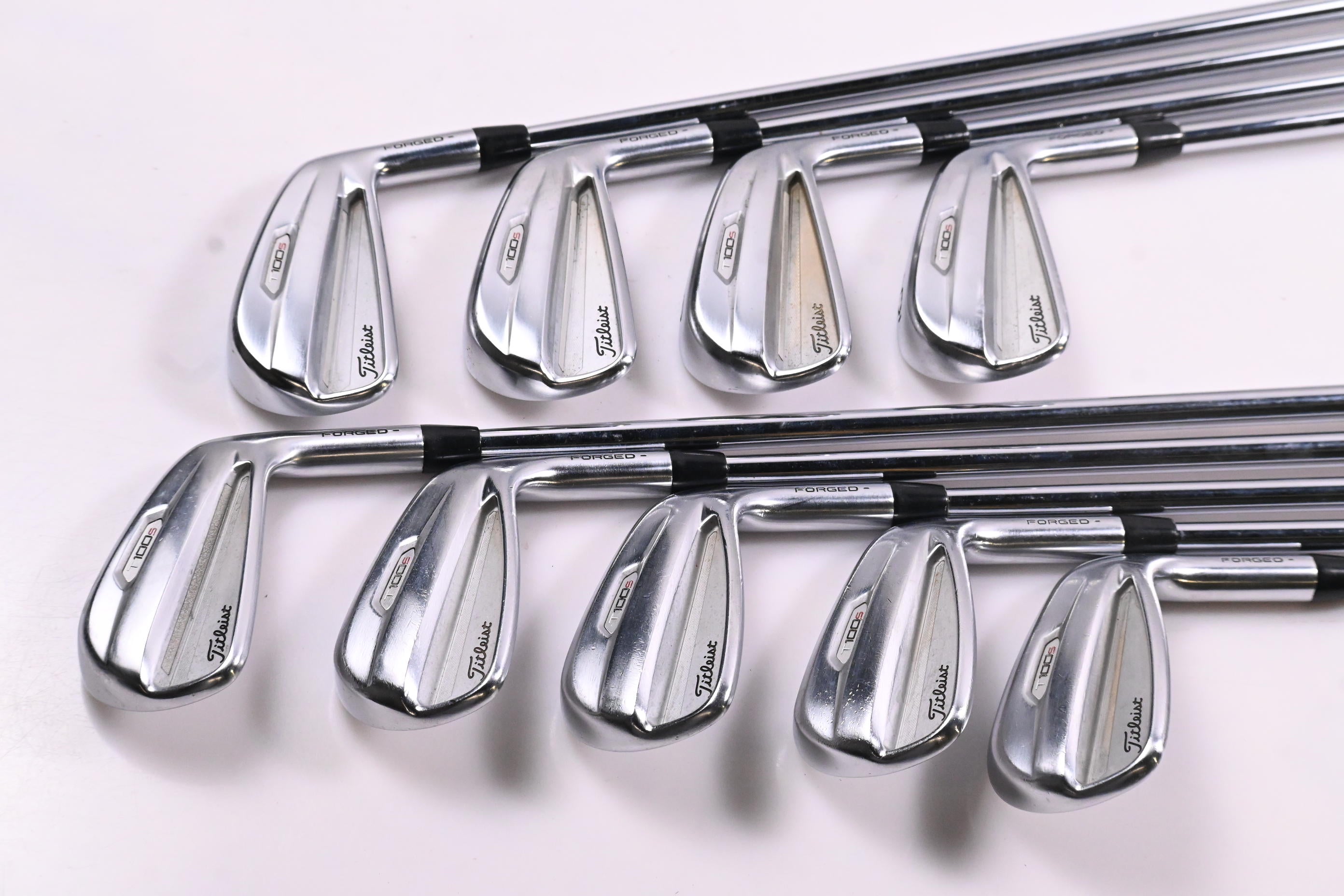 Titleist T100.S 2021 Irons / 3-PW+48° / Regular Flex Project X LZ 115 Shafts
