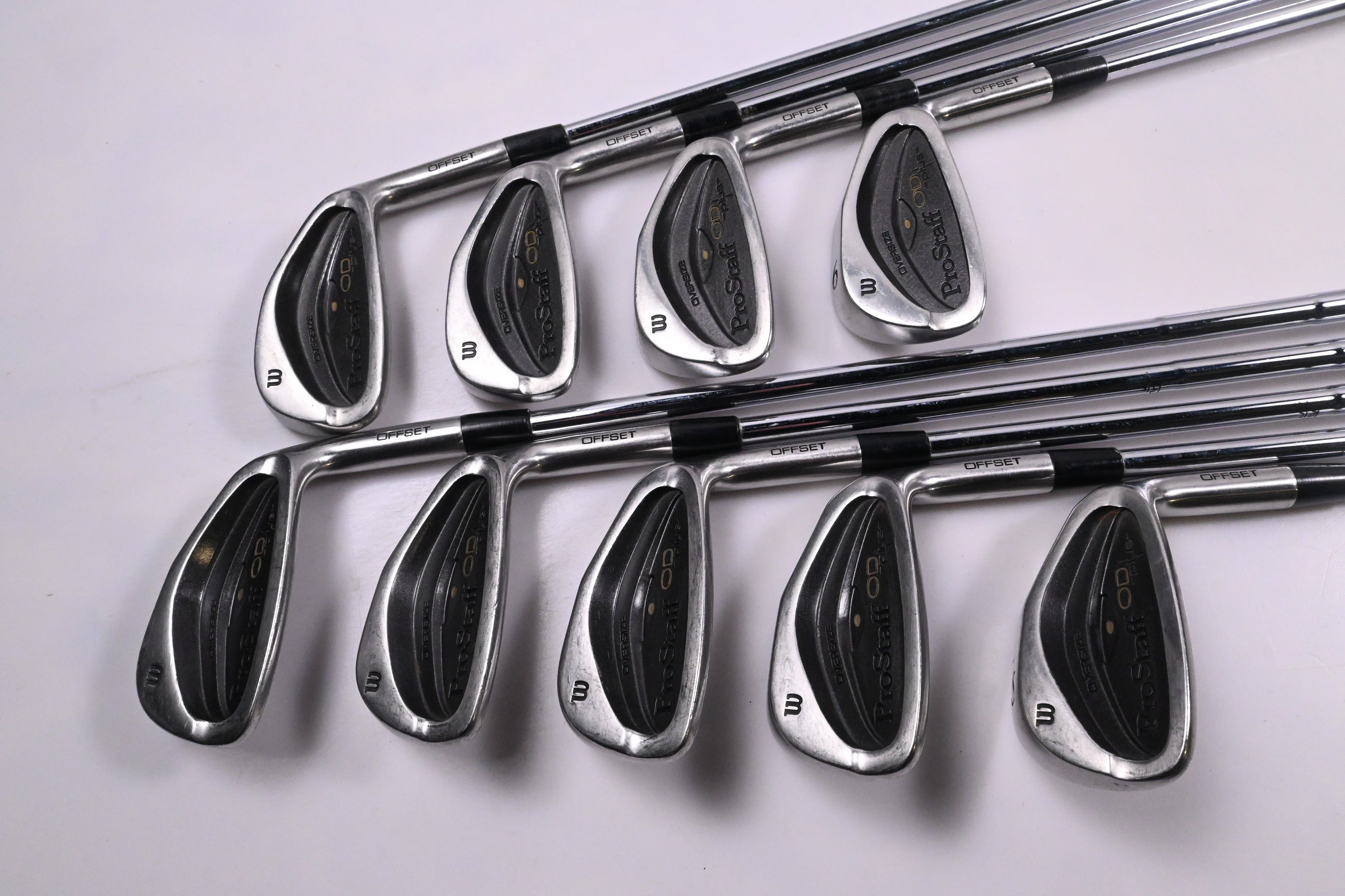 Wilson Prostaff OD Irons / 3-PW+SW / Regular Flex Wilson Shafts