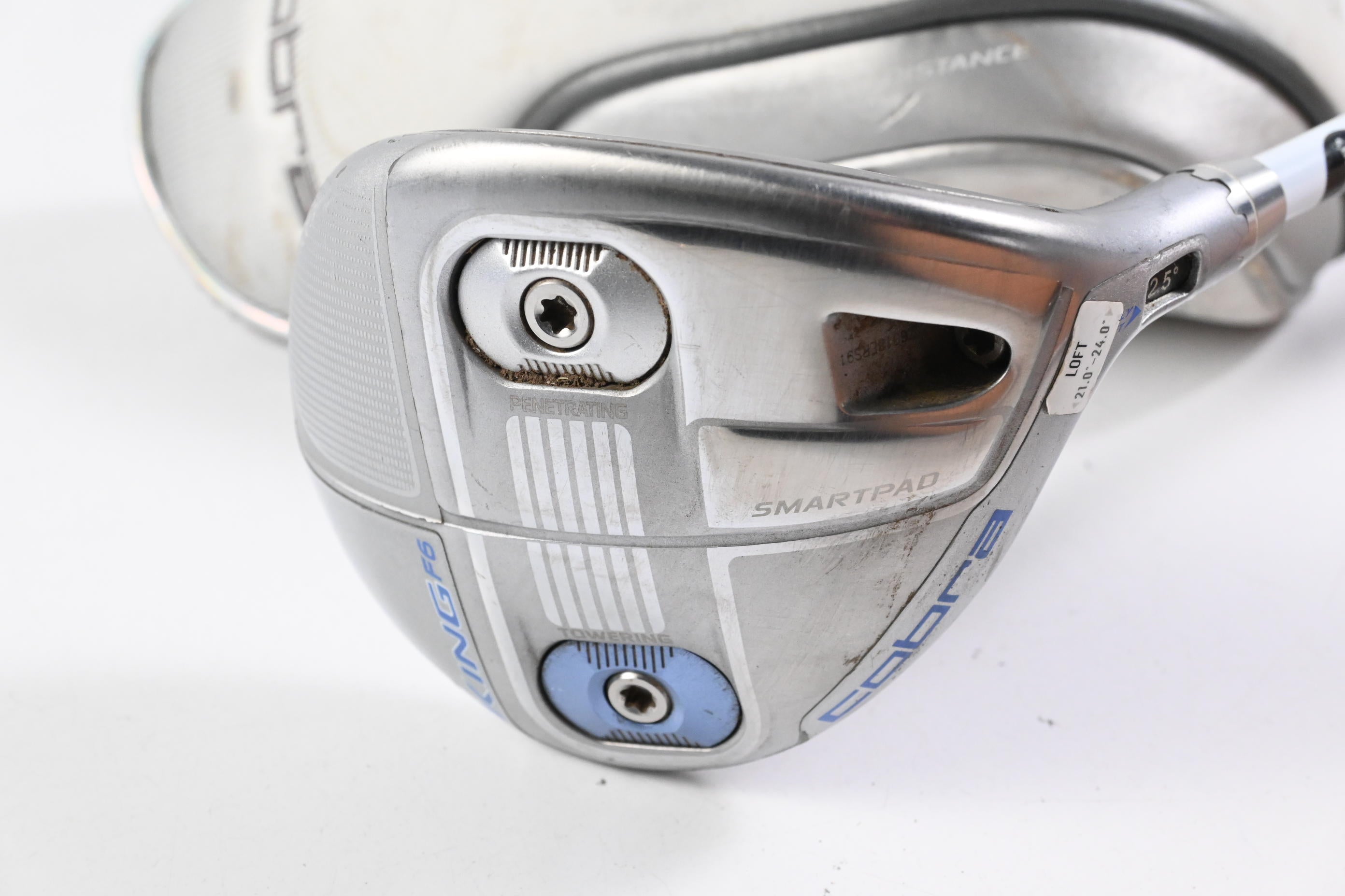 Ladies Cobra King F6 #5-6 Wood / 21-24 Degree / Ladies Flex MFS Red Tie Q4 55