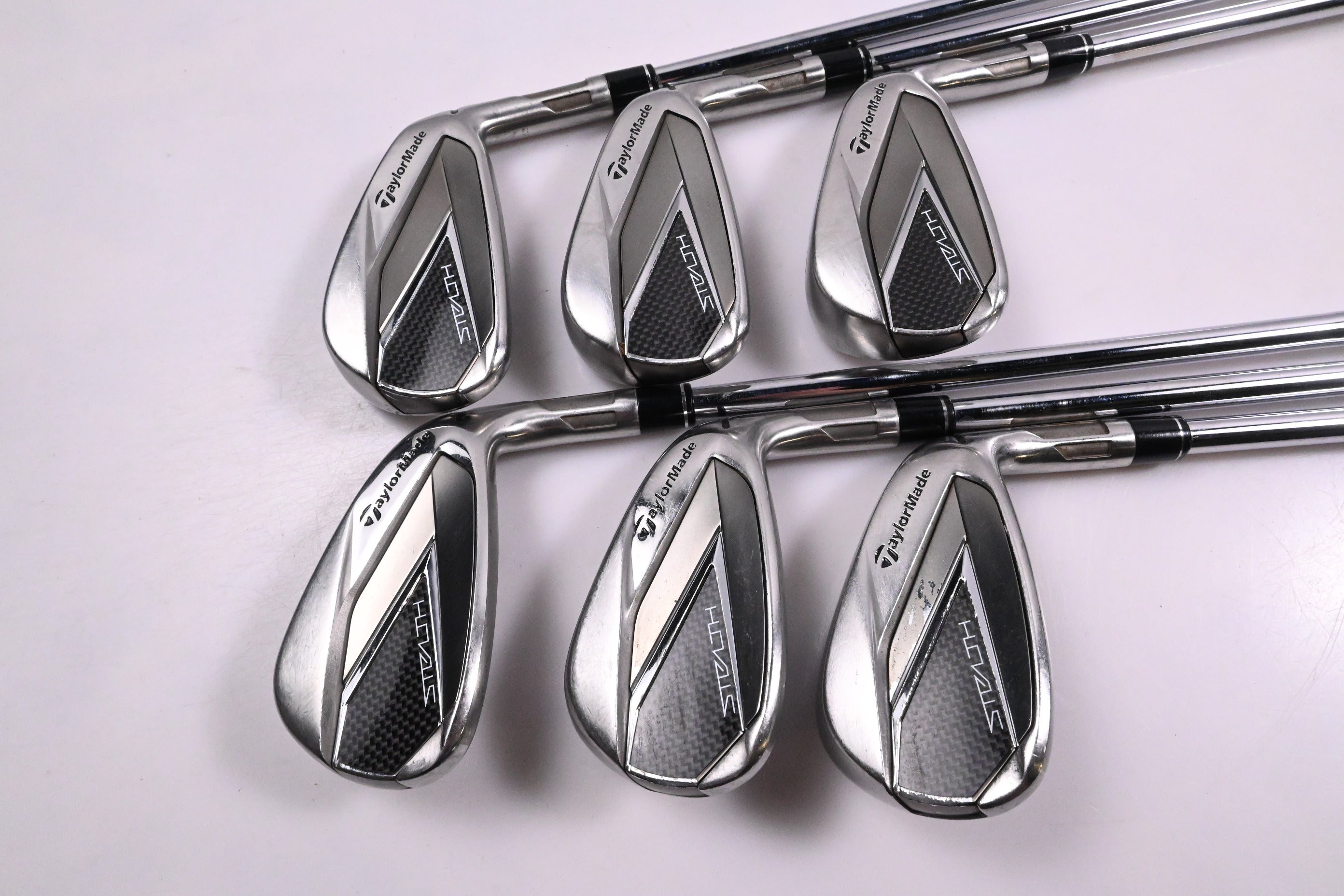Taylormade Stealth Irons / 5-PW / Stiff Flex KBS MAX MT 85 Shafts