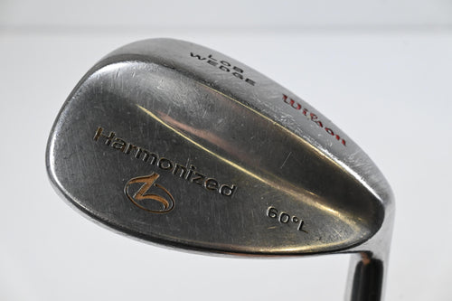 Wilson Harmonized Lob Wedge / 60 Degree / Wedge Flex Steel Shaft