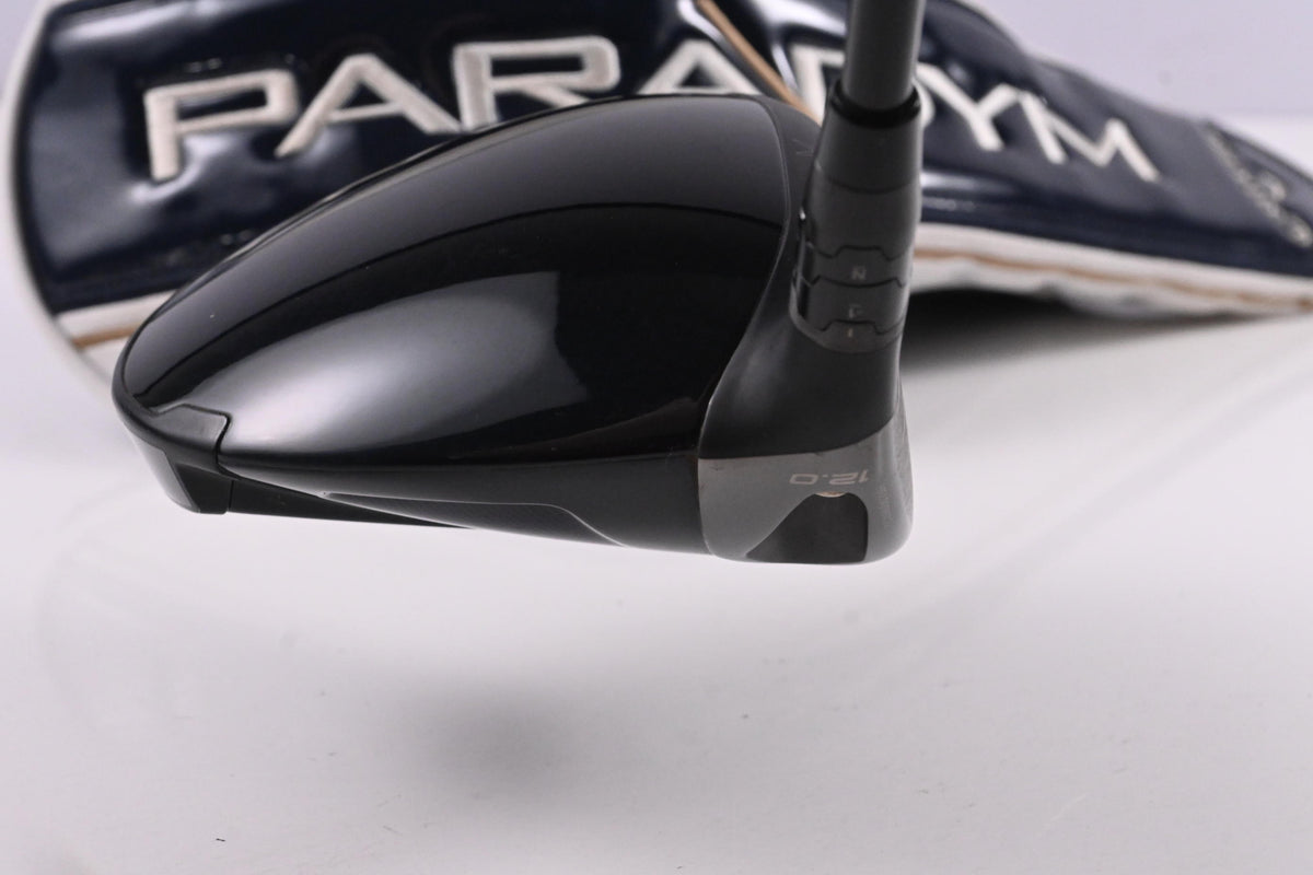 Left Hand Callaway Paradym X Driver / 12 Degree / Regular Flex HZRDUS Smoke RDX
