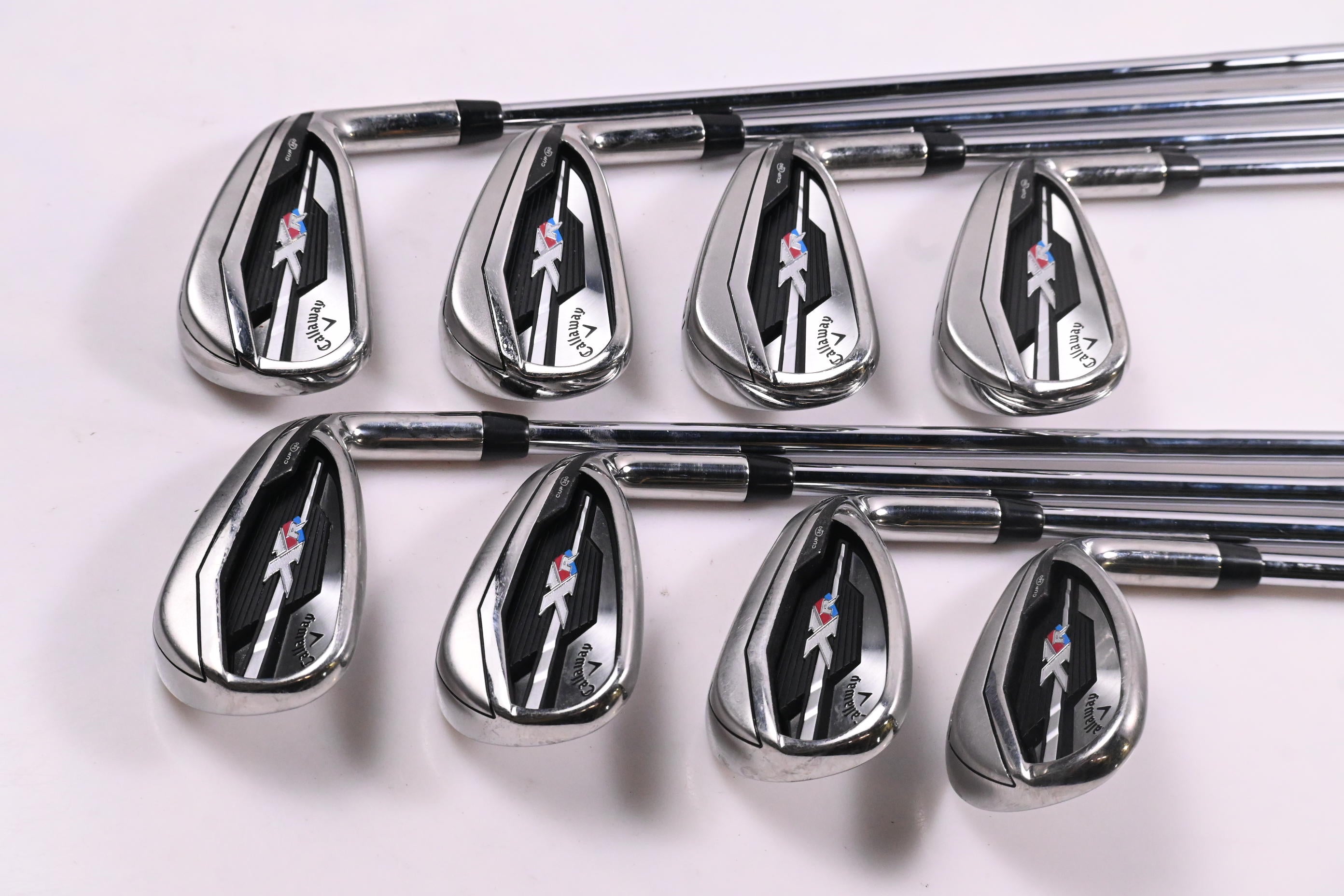 Callaway XR Irons / 4-PW+SW / Regular Flex SpeedStep 80 Shafts