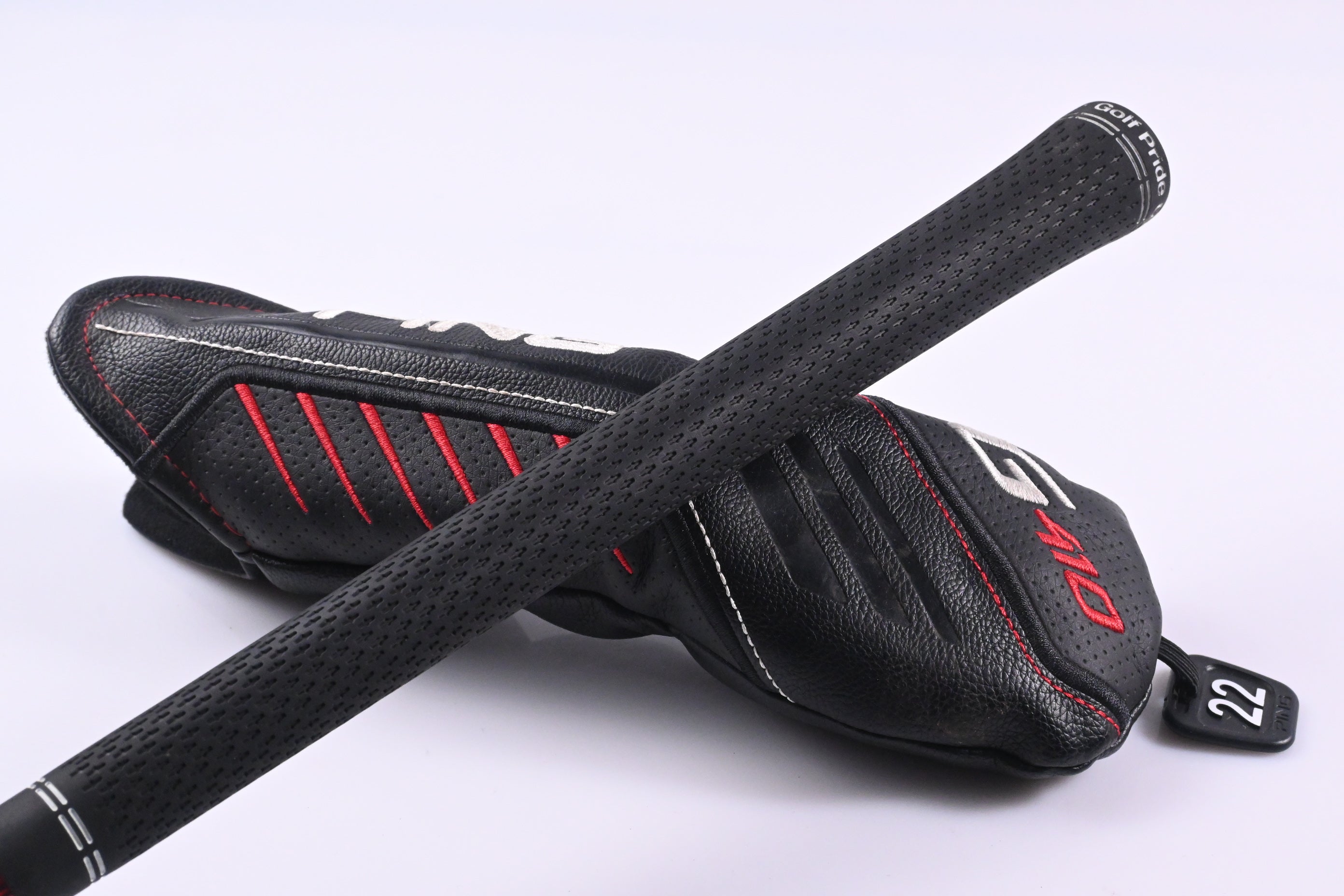 Left Hand Ping G410 #4 Hybrid / 22 Degree / Senior Flex Ping Alta CB Red 70