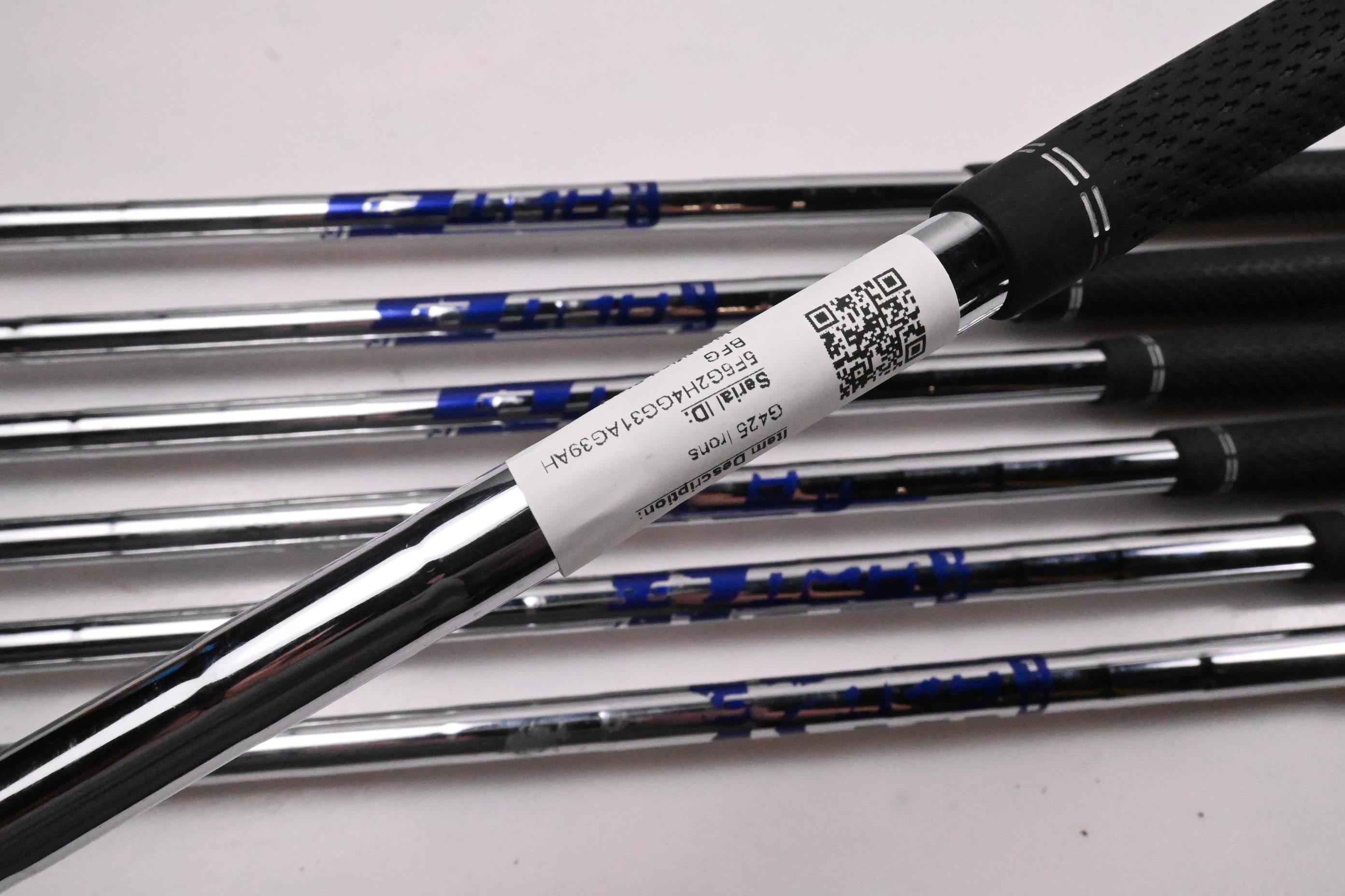 Ping G425 Irons / 4-PW / Green Dot / Regular Flex Ping AWT Shafts