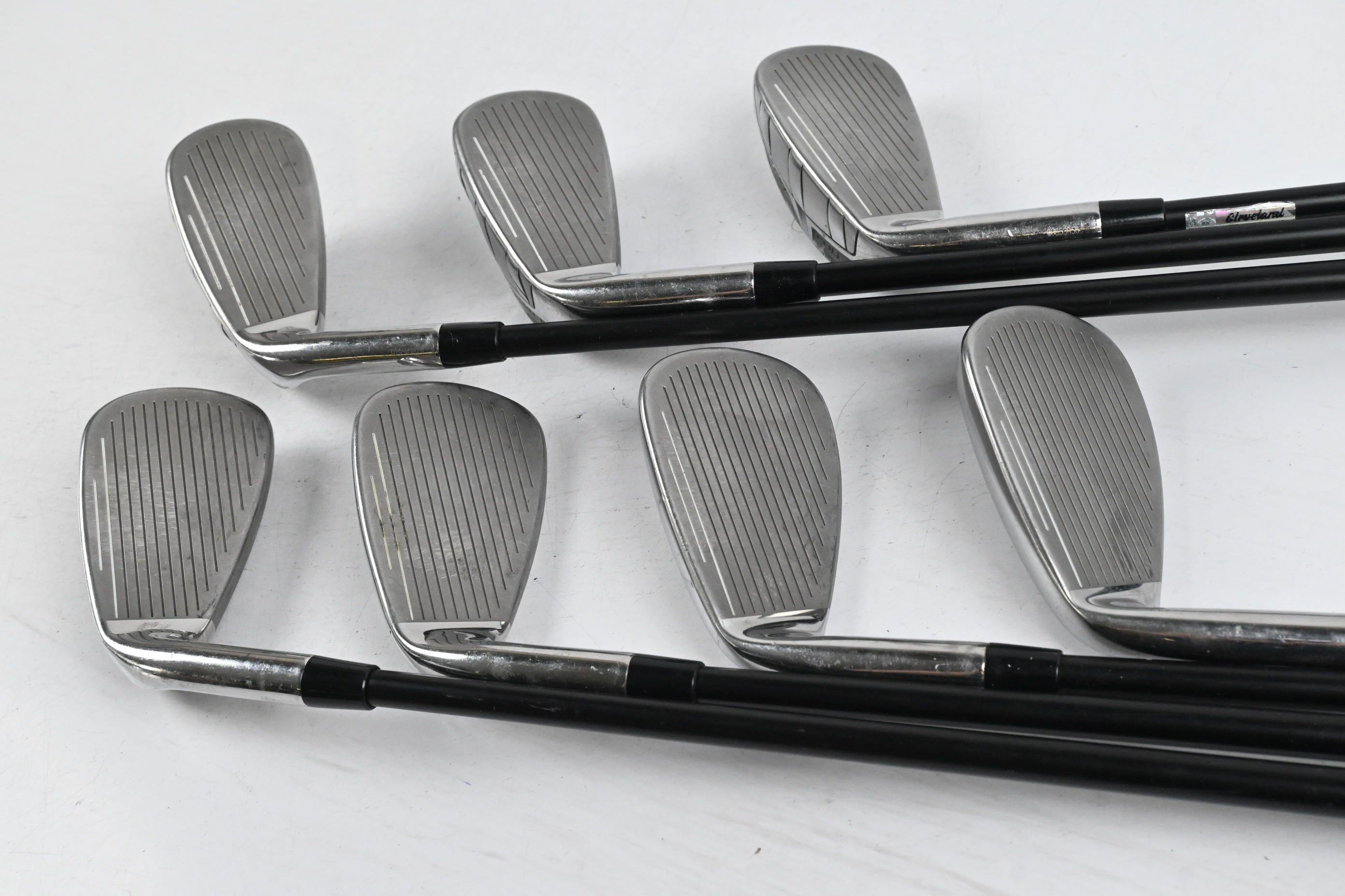 Cleveland Halo XL Full Face Irons / 5-PW+GW / Stiff Flex UST Helium 60I Shafts