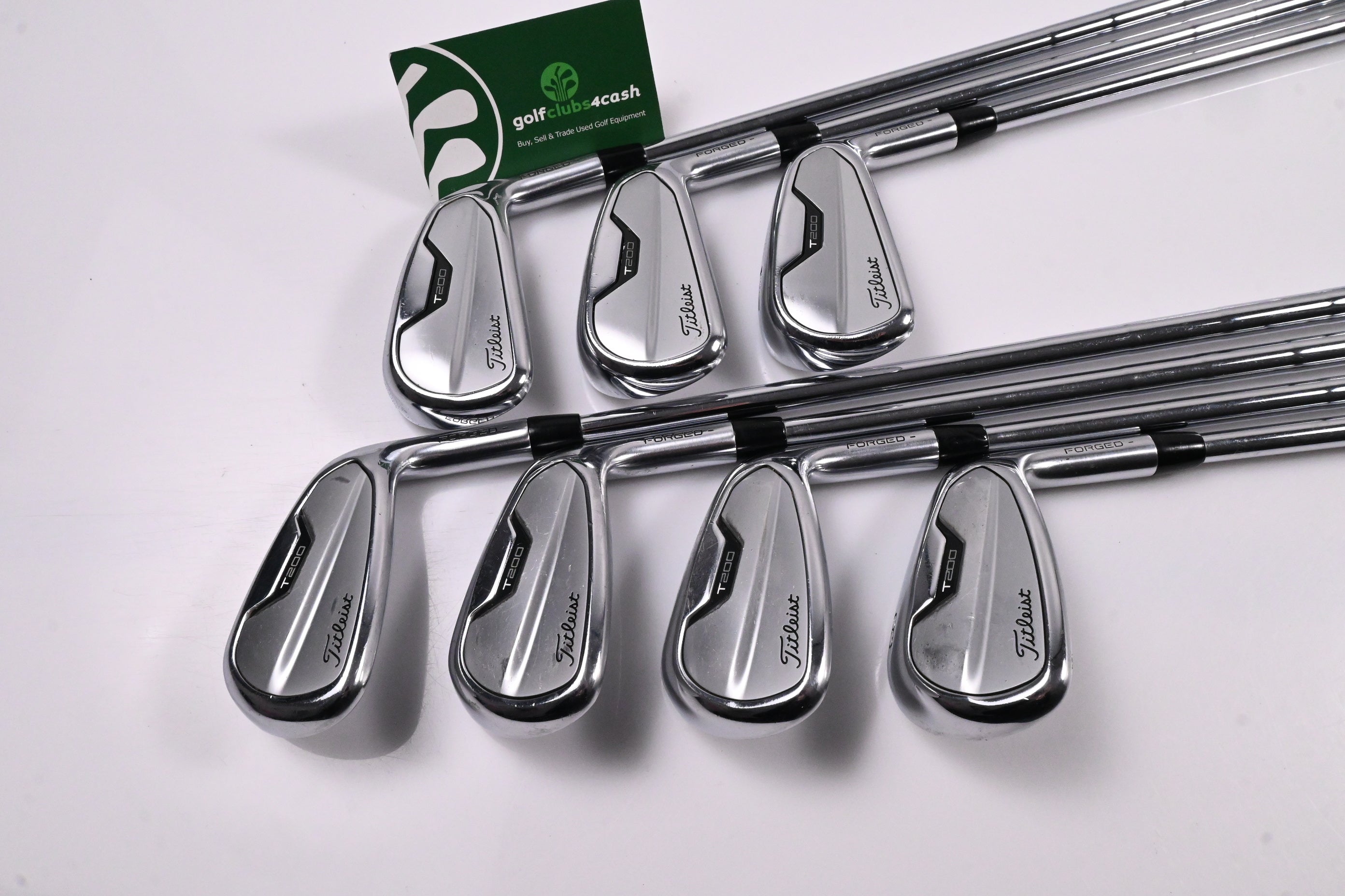 Titleist T200 2021 Irons / 5-PW+48° / Regular Flex KBS Tour Shafts