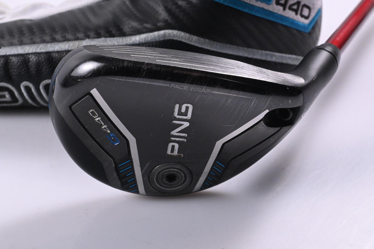 Ping G440 #4 Hybrid / 23 Degree / Stiff Flex Denali Red 80 Shaft