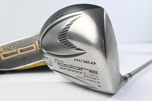Cobra King Speed LD Driver / 12 Degree / Senior Flex Bassara 45 Shaft
