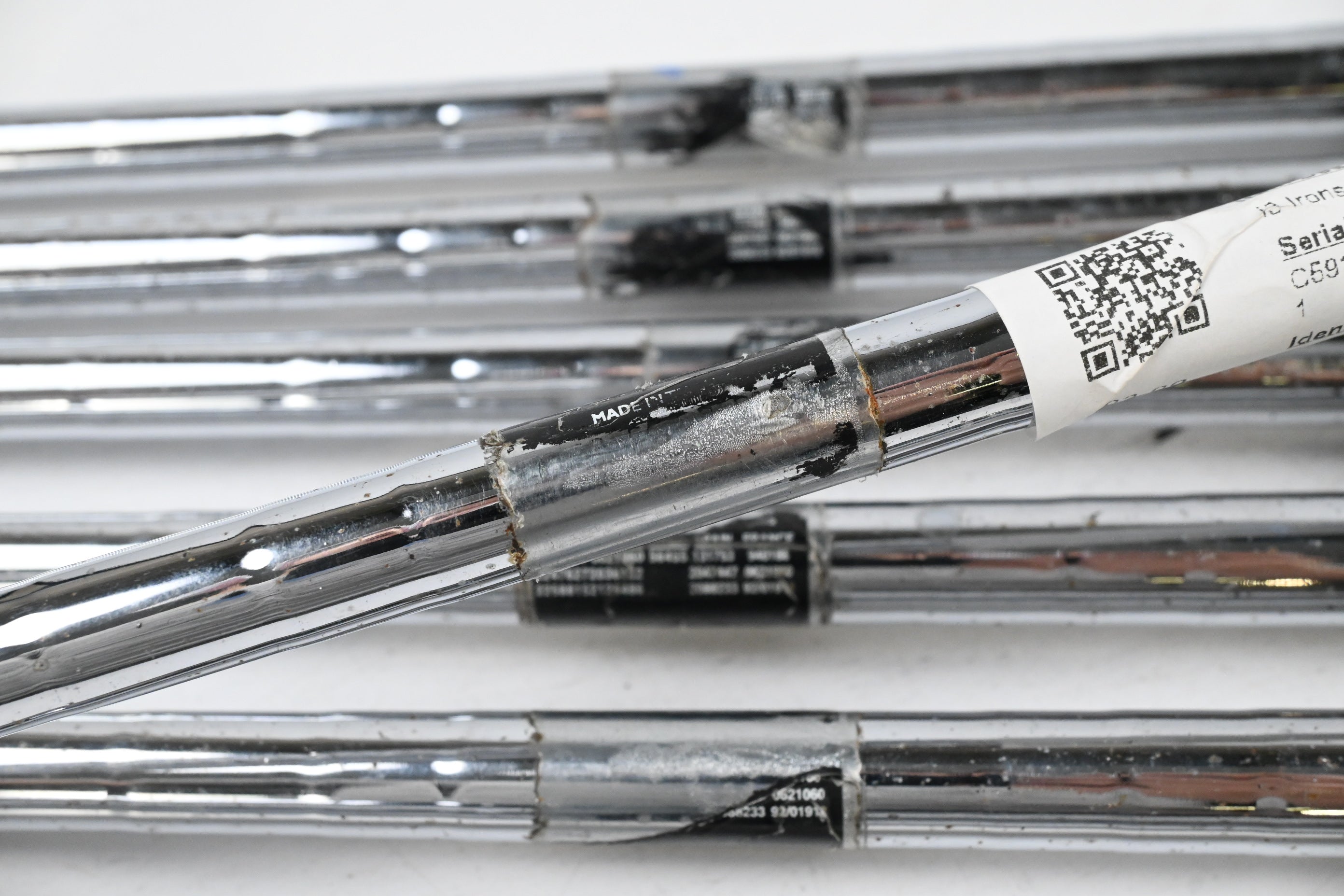 Ping i3 Irons / 5-PW+SW / Blue Dot / Stiff Flex Cushin JZ Shafts