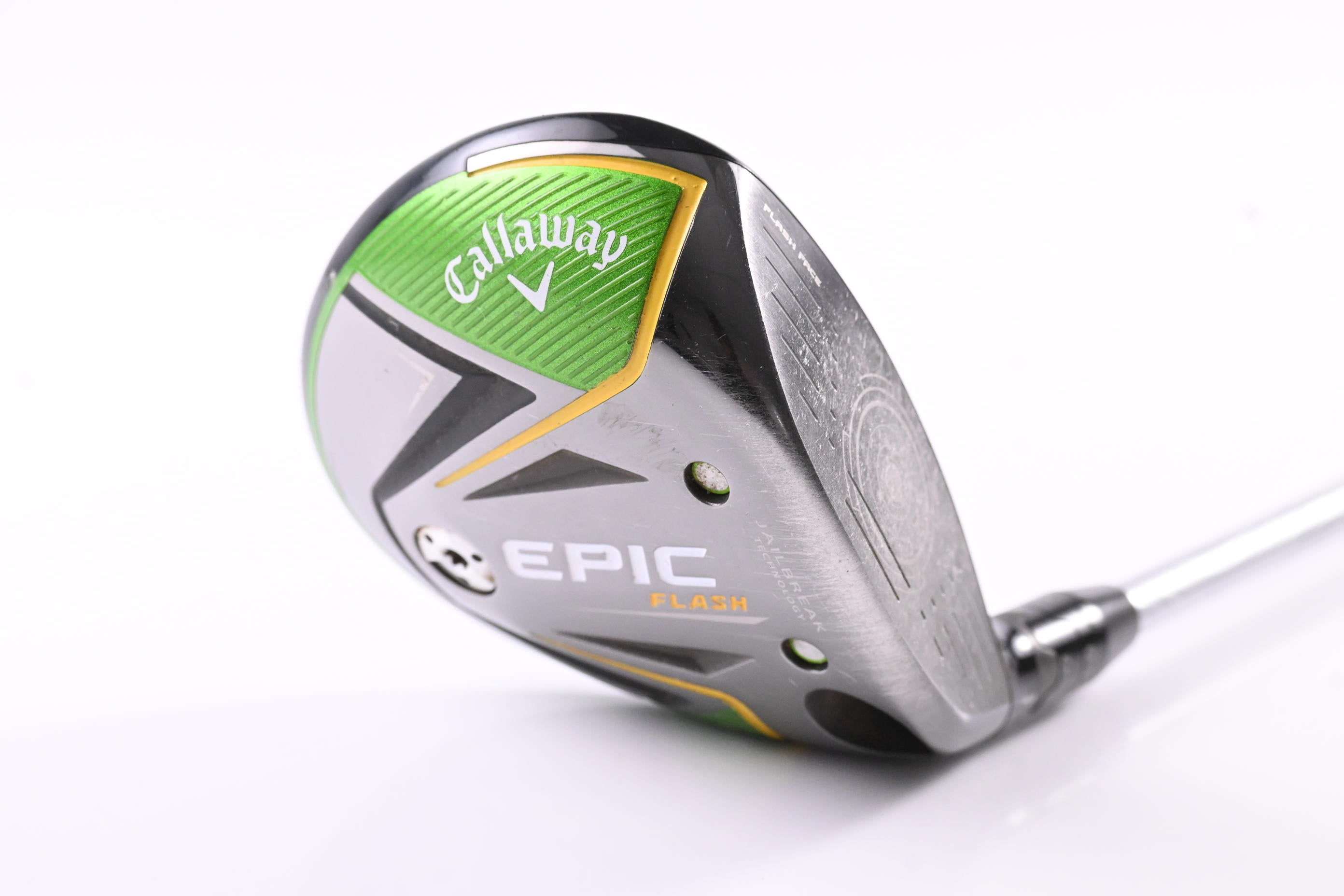 Callaway Epic Flash #3 Wood / 15 Degree / Regular Flex Evenflow Green 65 Shaft