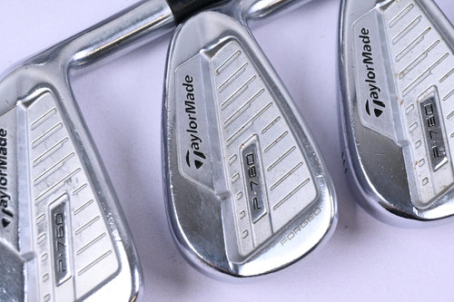 Taylormade P760 Irons / 4-PW / Stiff Flex Steel Shafts