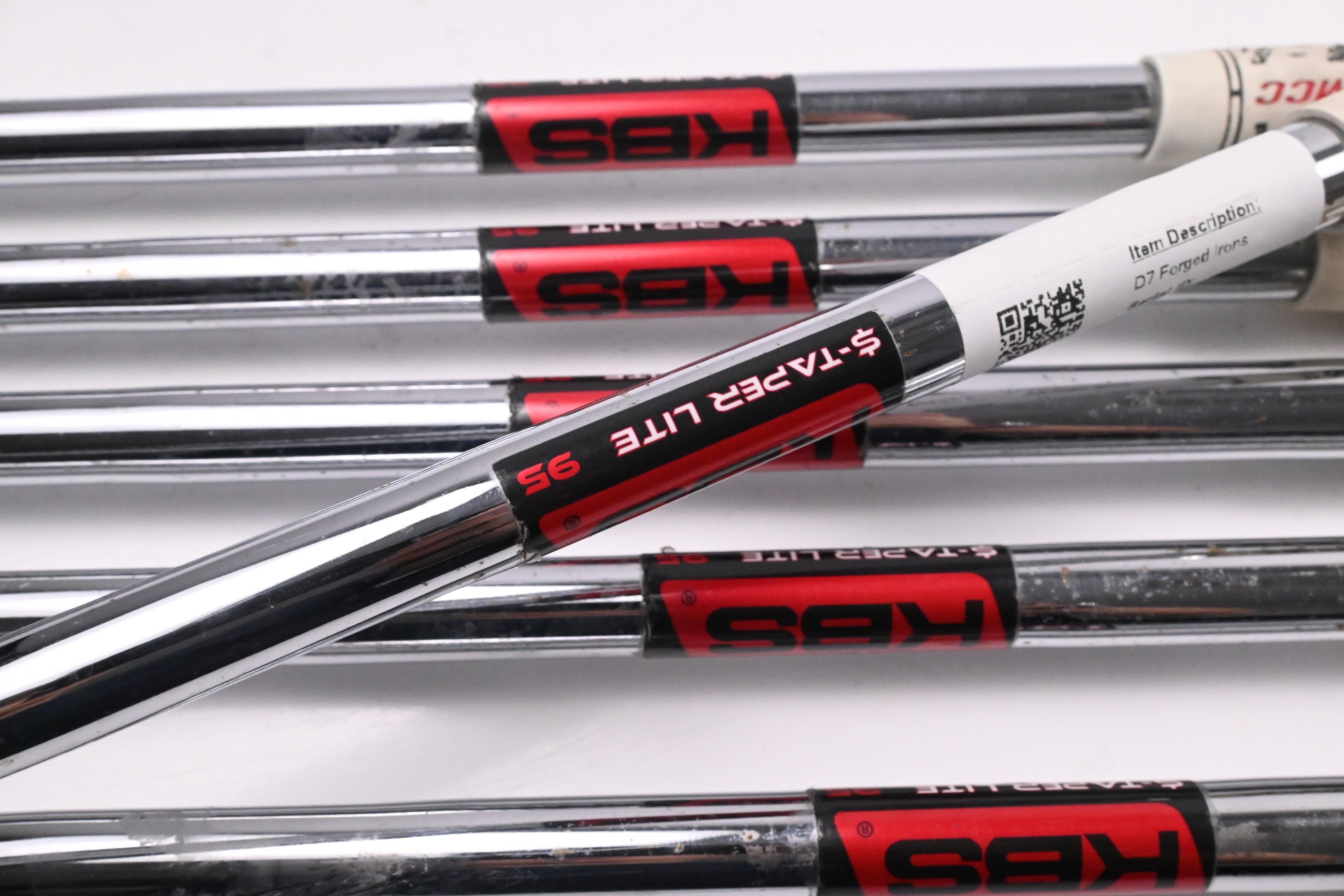 Wilson D7 Forged Irons / 5-PW / Regular Flex KBS $-Taper Lite 95 Shafts