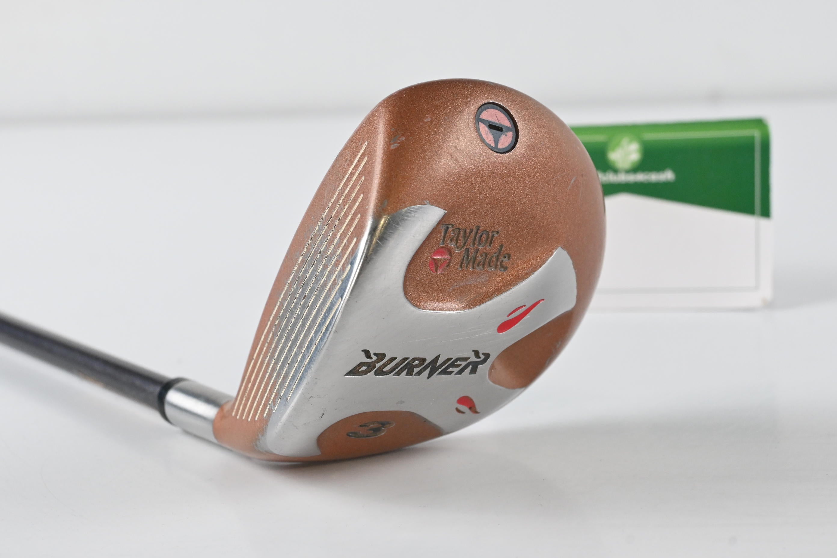 Left Hand Taylormade Ti Bubble #3 Wood / 15 Degree / Regular Flex Bubble 80