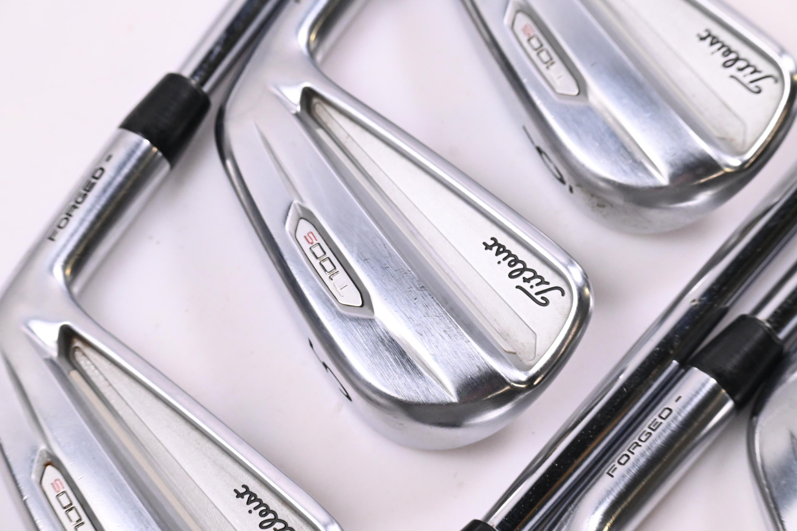 Titleist T100.S 2021 Irons / 4-PW / Stiff Flex AMT Tour White S300 Shafts