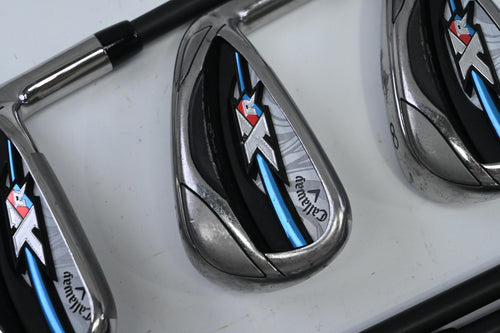 Ladies Callaway XR Irons / 6-PW+SW / Ladies Flex Bassara E Series 50