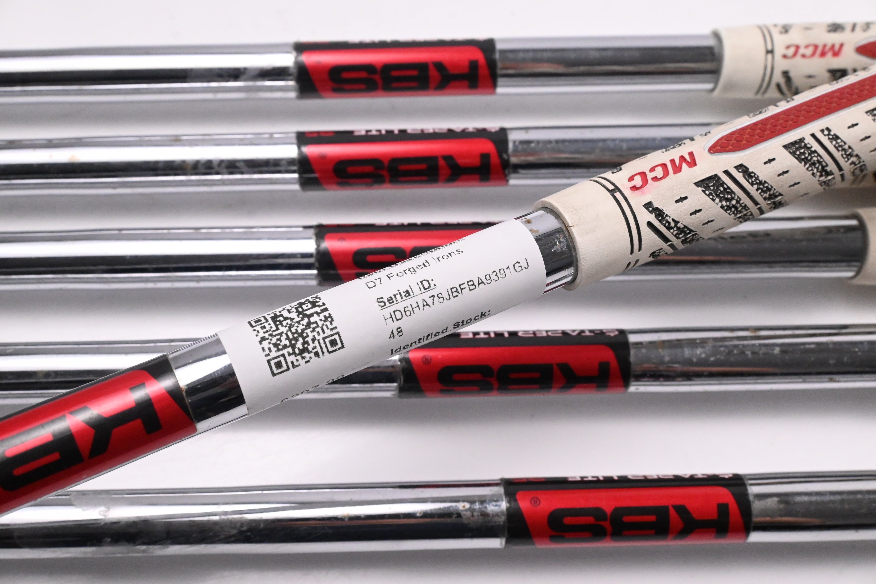 Wilson D7 Forged Irons / 5-PW / Regular Flex KBS $-Taper Lite 95 Shafts