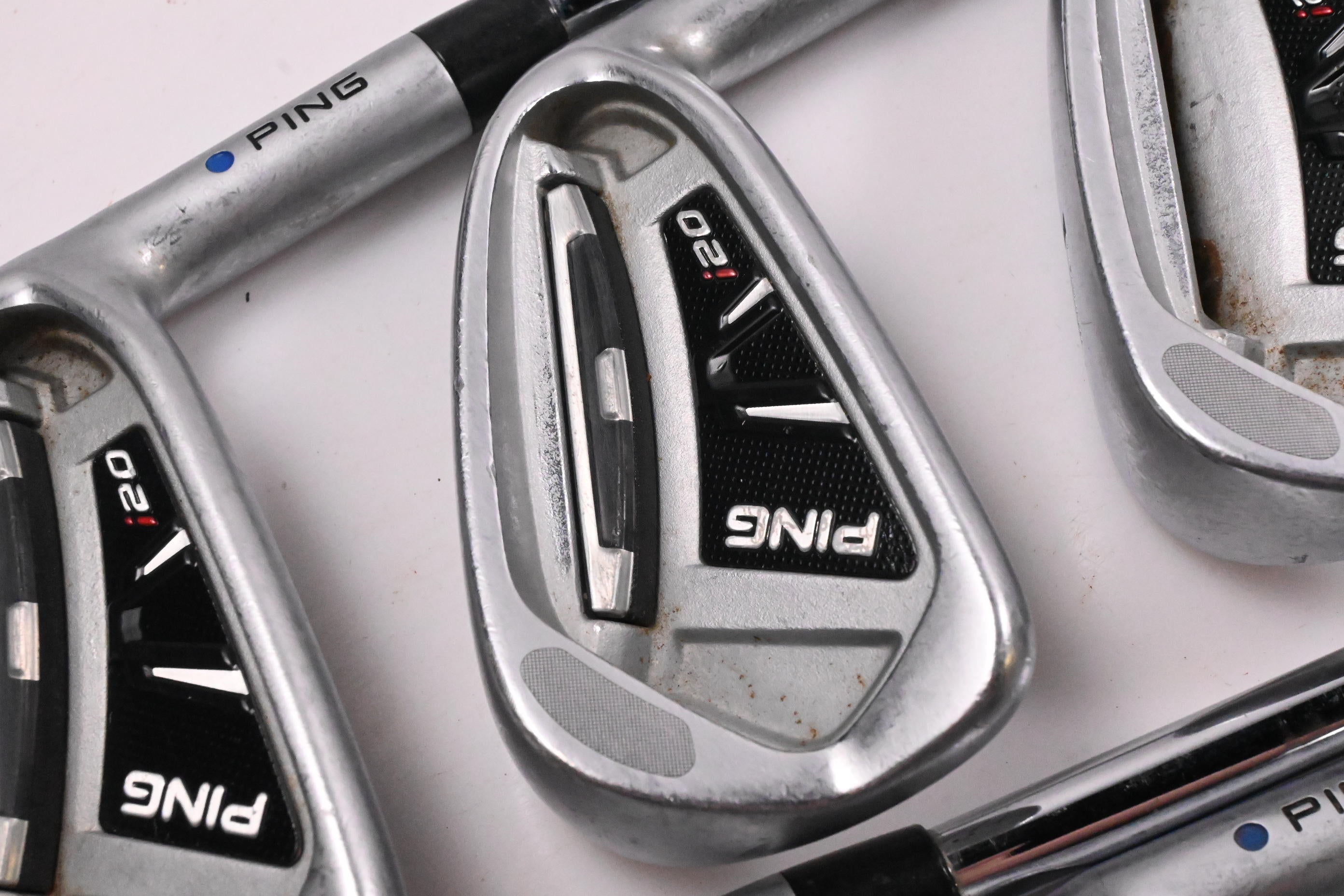 Ping i20 Irons / 5-PW-SW / Blue Dot  / Stiff Flex Ping CFS Shafts