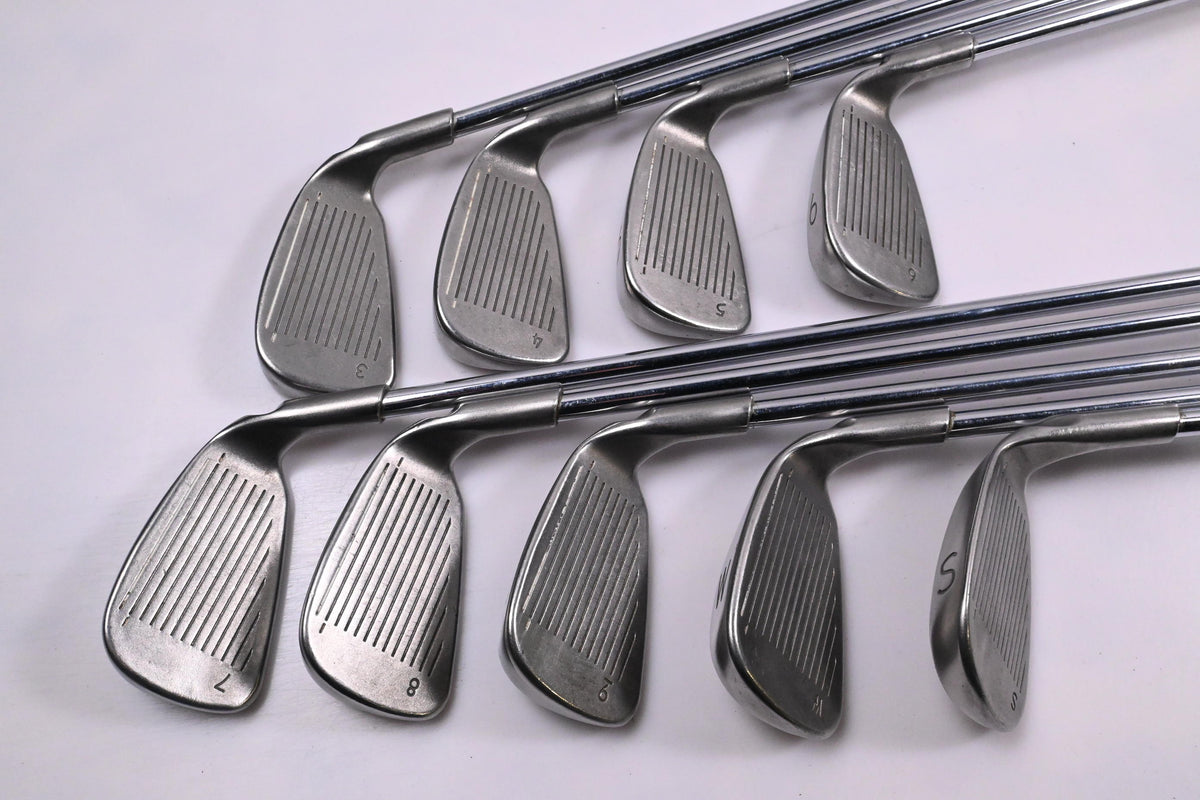 Left Hand Ping i3 O-Size Irons / 3-PW+SW / Blue Dot / Regular Flex Ping JZ