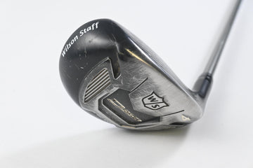 Wilson D350 #4 Hybrid / 22 Degree / Regular Flex UST Elements Chrome 54 Shaft