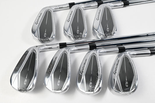 Taylormade Qi Irons / 5-PW+SW / Stiff Flex KBS MAX MT 85 Shafts