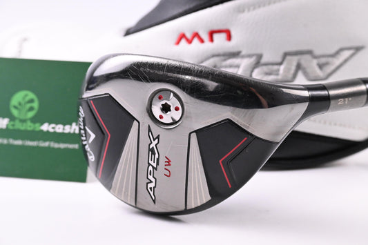 Callaway Apex UW 24 #4 Hybrid / 21 Degree / X-Flex Kai'li White 80 Shaft
