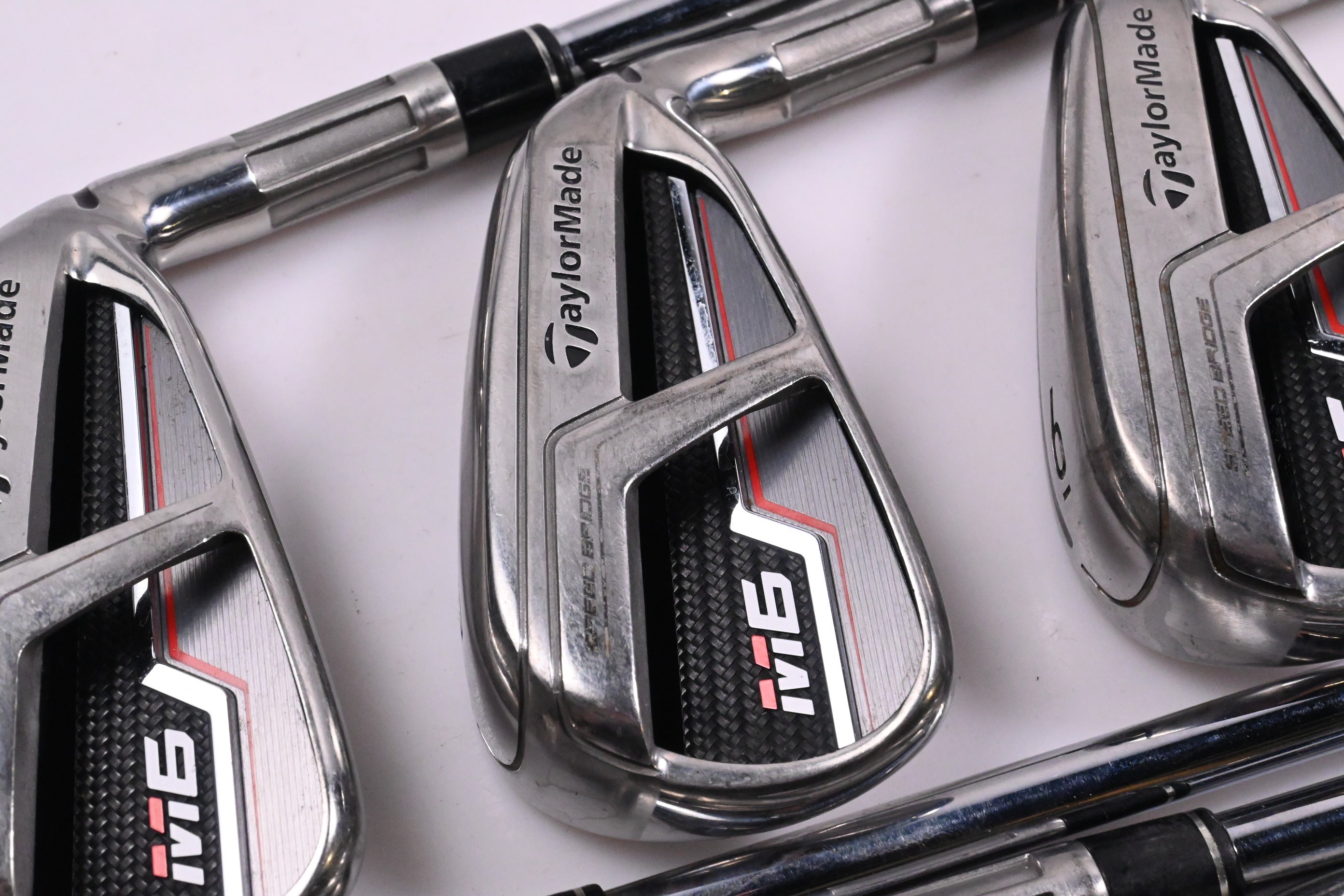 Taylormade M6 Irons / 4-PW / Stiff Flex KBS MAX 85 Shafts
