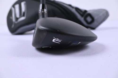Left Hand Cobra OPTM X #3 Wood / 15 Degree / Regular Flex Dark Waves Red 50