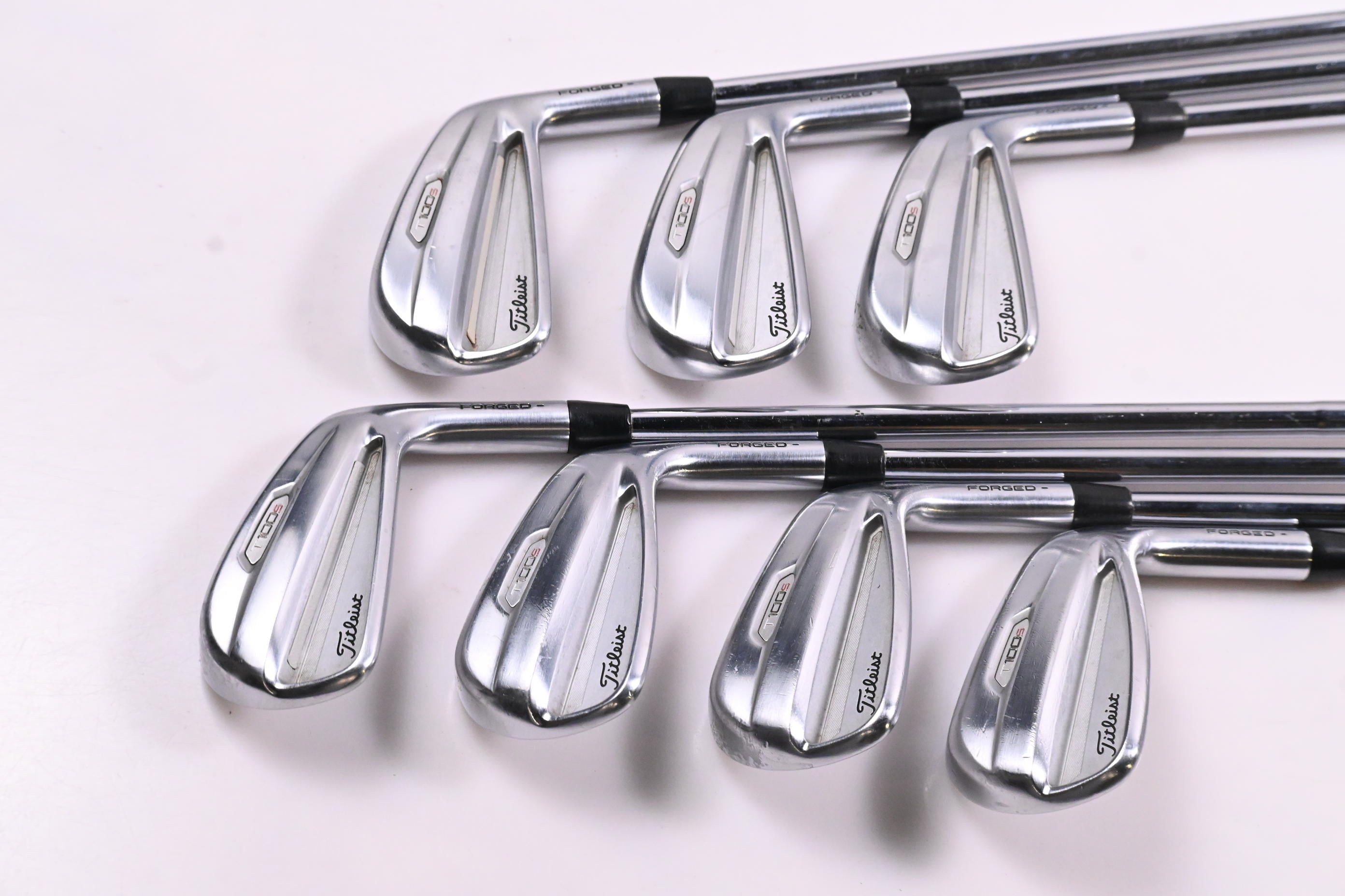 Titleist T100.S 2021 Irons / 4-PW / Stiff Flex AMT Tour White S300 Shafts