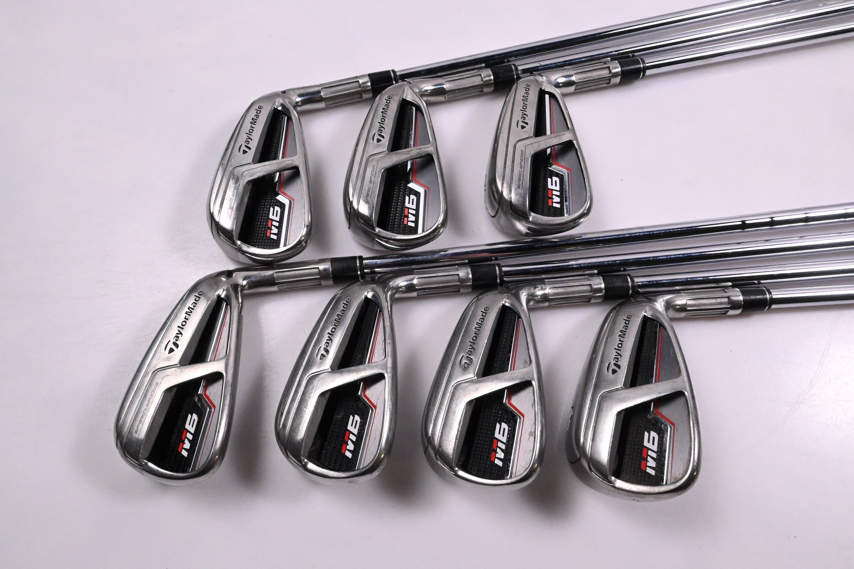 Taylormade M6 Irons / 4-PW / Stiff Flex KBS MAX 85 Shafts