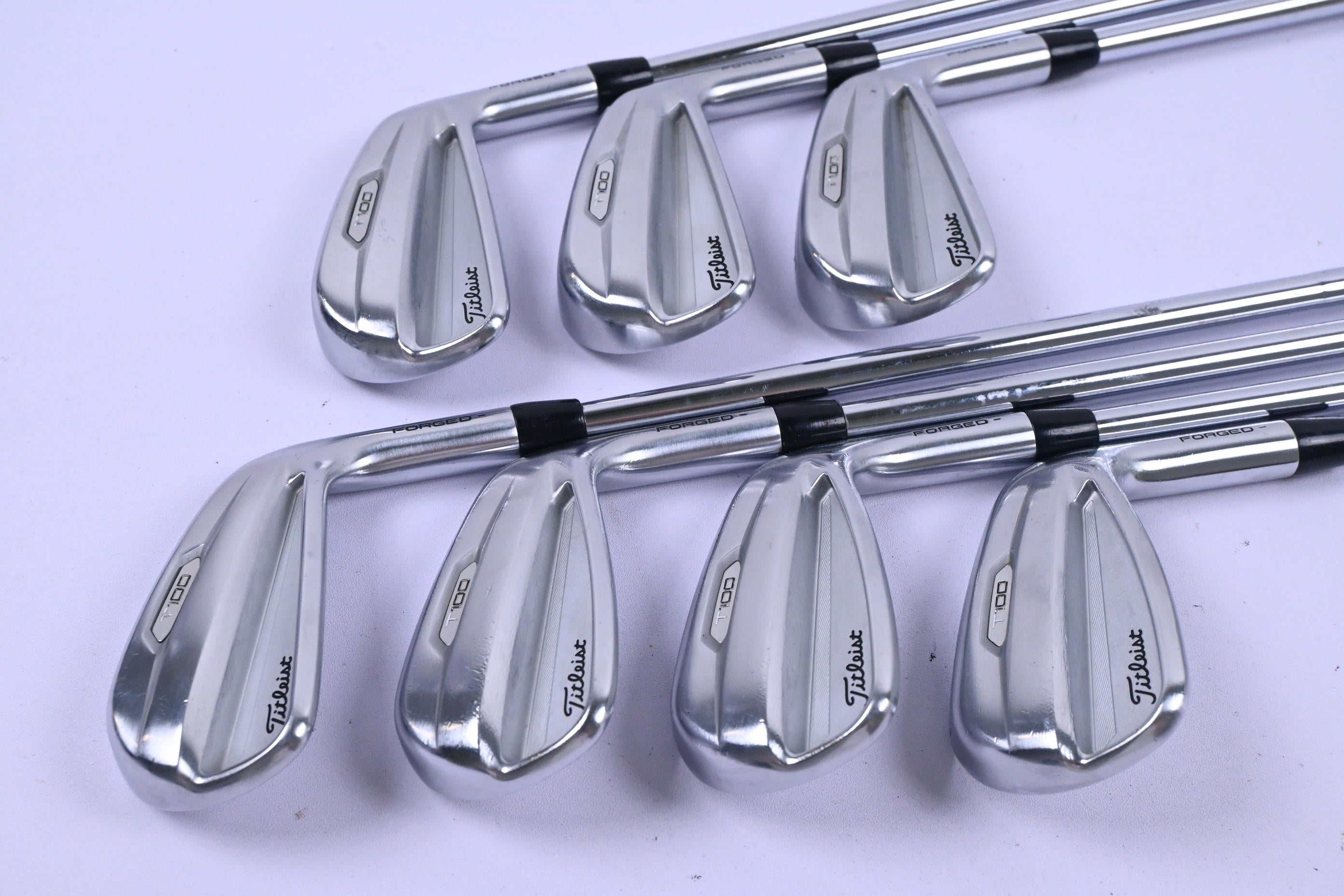 Titleist T100 2021 Irons / 4-PW / Stiff Flex AMT White S300