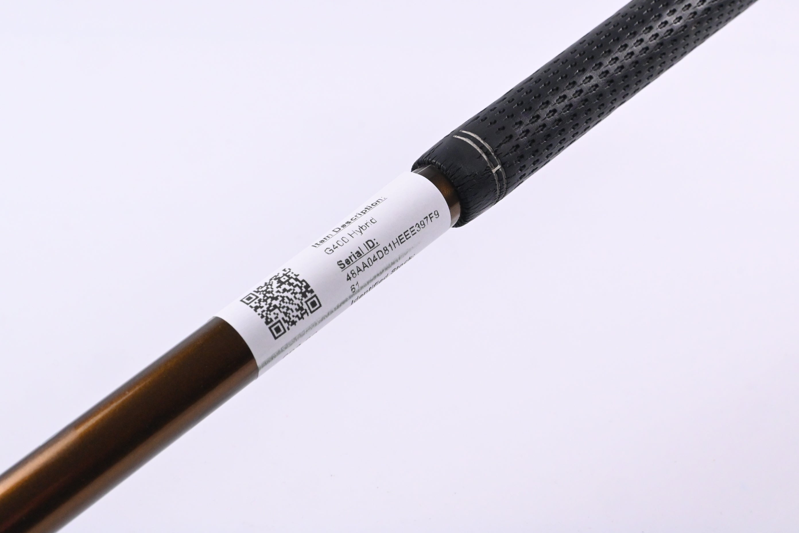 Ping G400 #4 Hybrid / 22 Degree / Senior Flex Ping Alta CB 70 Shaft