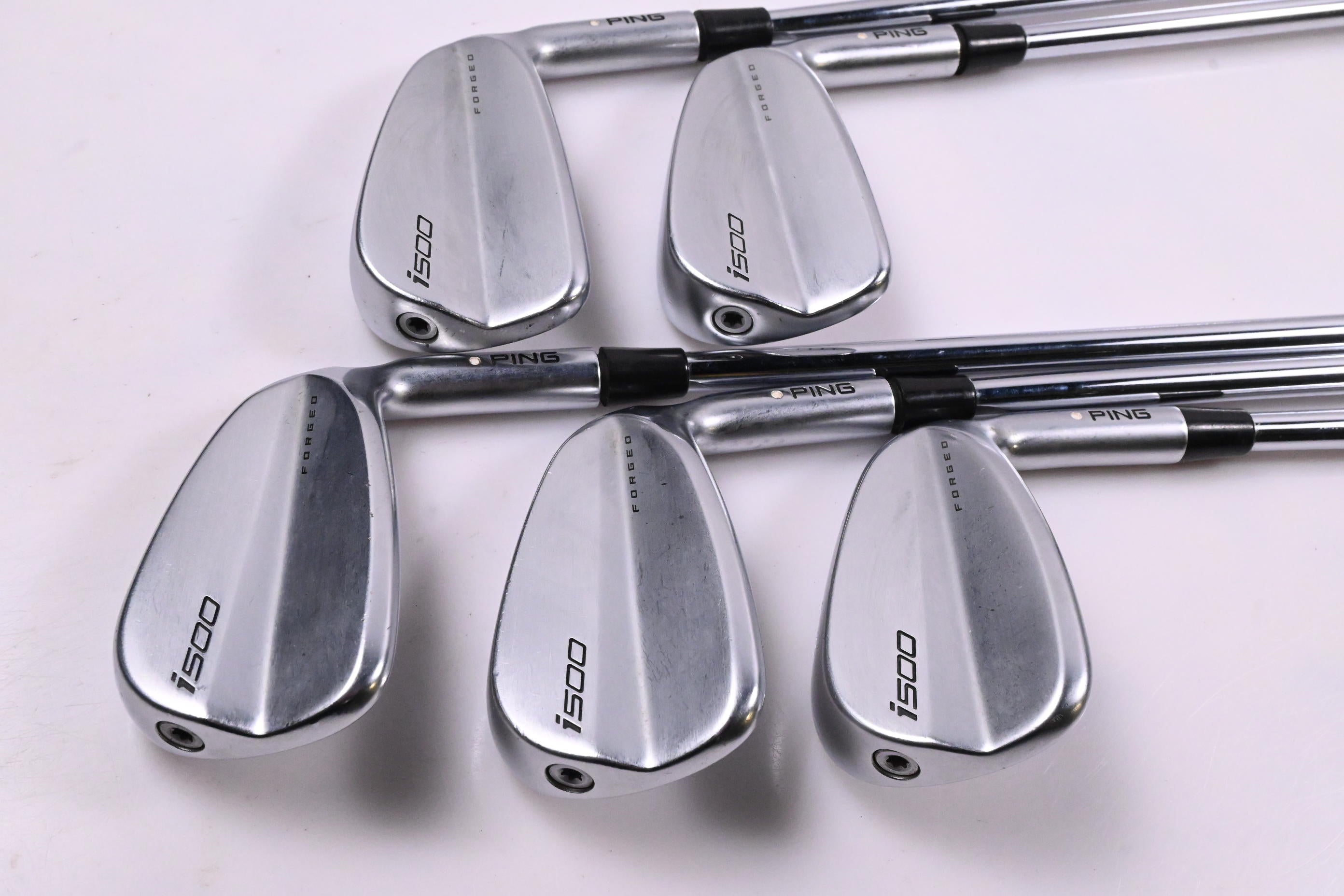 Ping i500 Irons / 6-PW / White Dot / Stiff Flex Project X LZ 120 Shafts