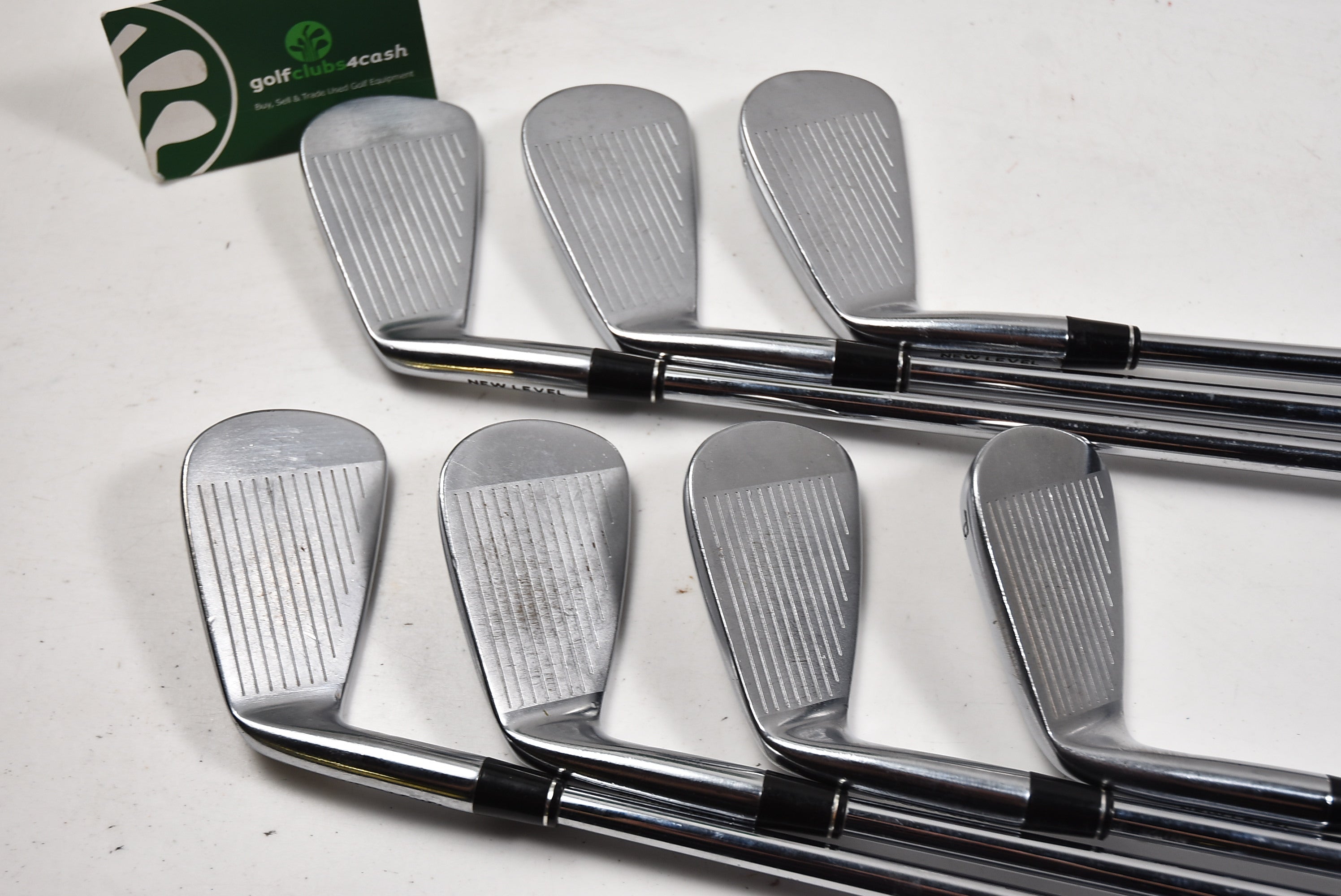New Level PF-2 Irons / 4-PW / Stiff Flex N.S.Pro Modus3 Tour 105 Shafts