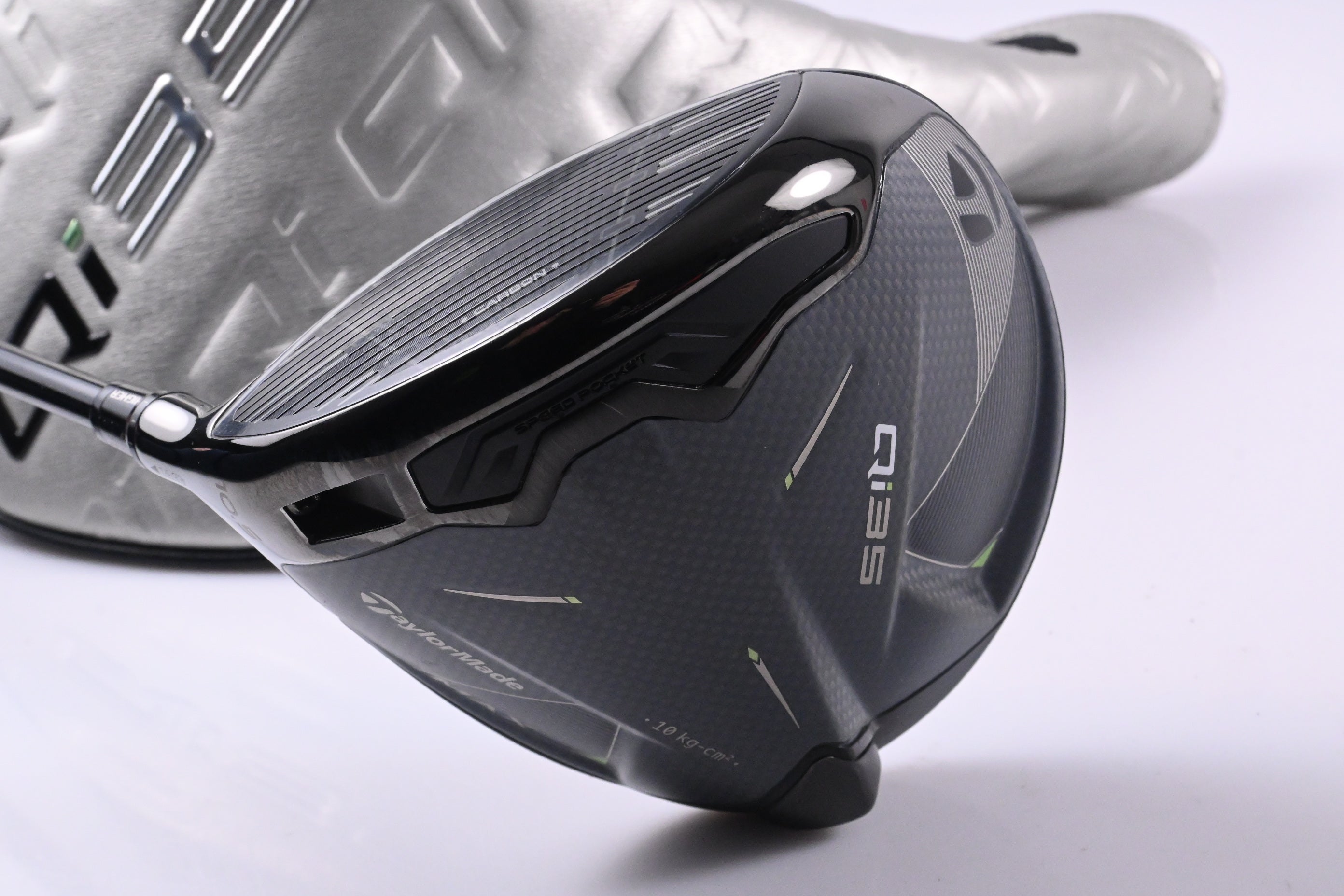 Left Hand Taylormade Qi35 Max Driver / 10.5 Degree / X-Flex HZRDUS Smoke RDX