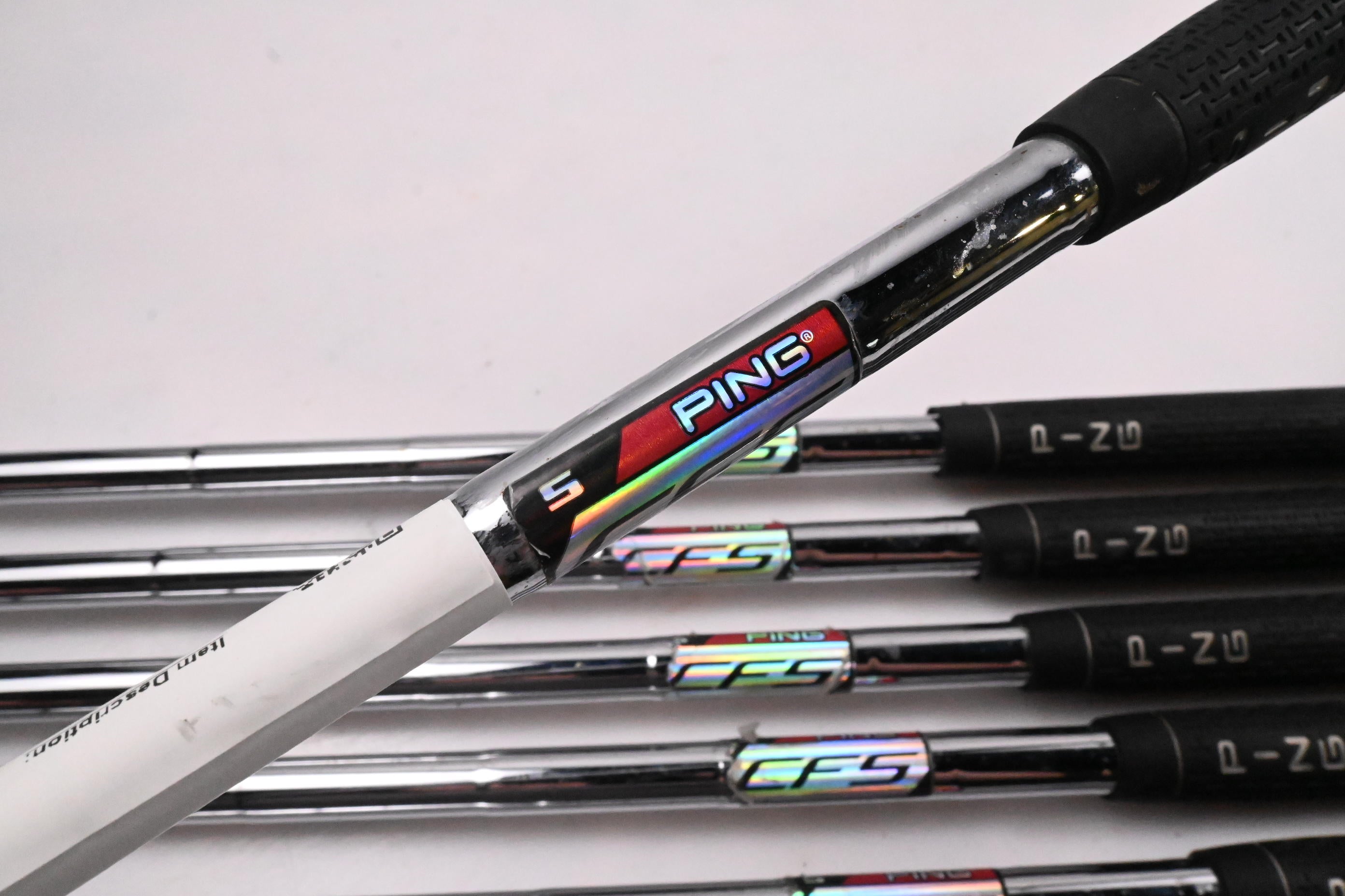 Ping i20 Irons / 5-PW-SW / Blue Dot  / Stiff Flex Ping CFS Shafts