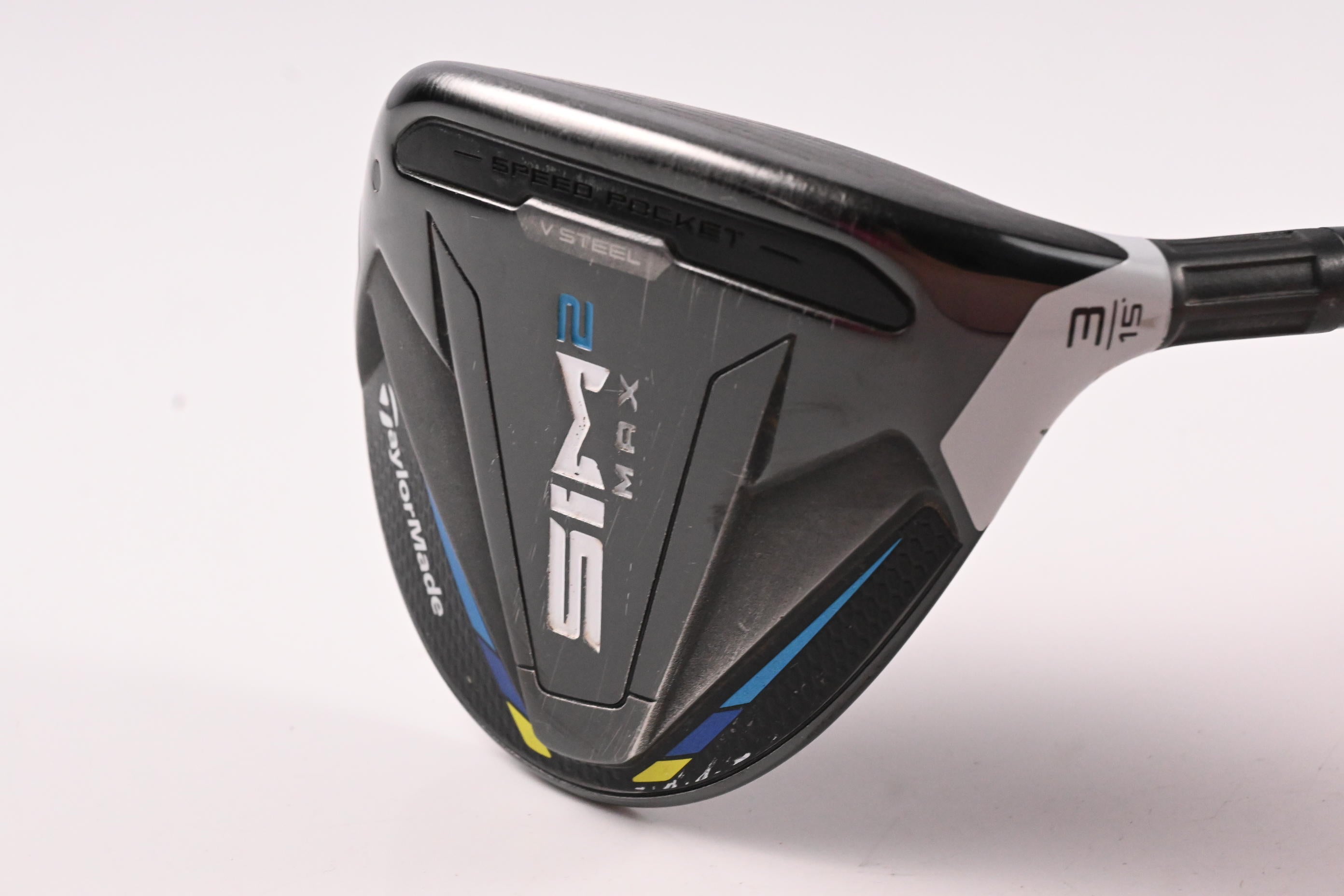 Taylormade SIM2 Max #3 Wood / 15 Degree / Regular Flex Ventus Blue 5 Shaft