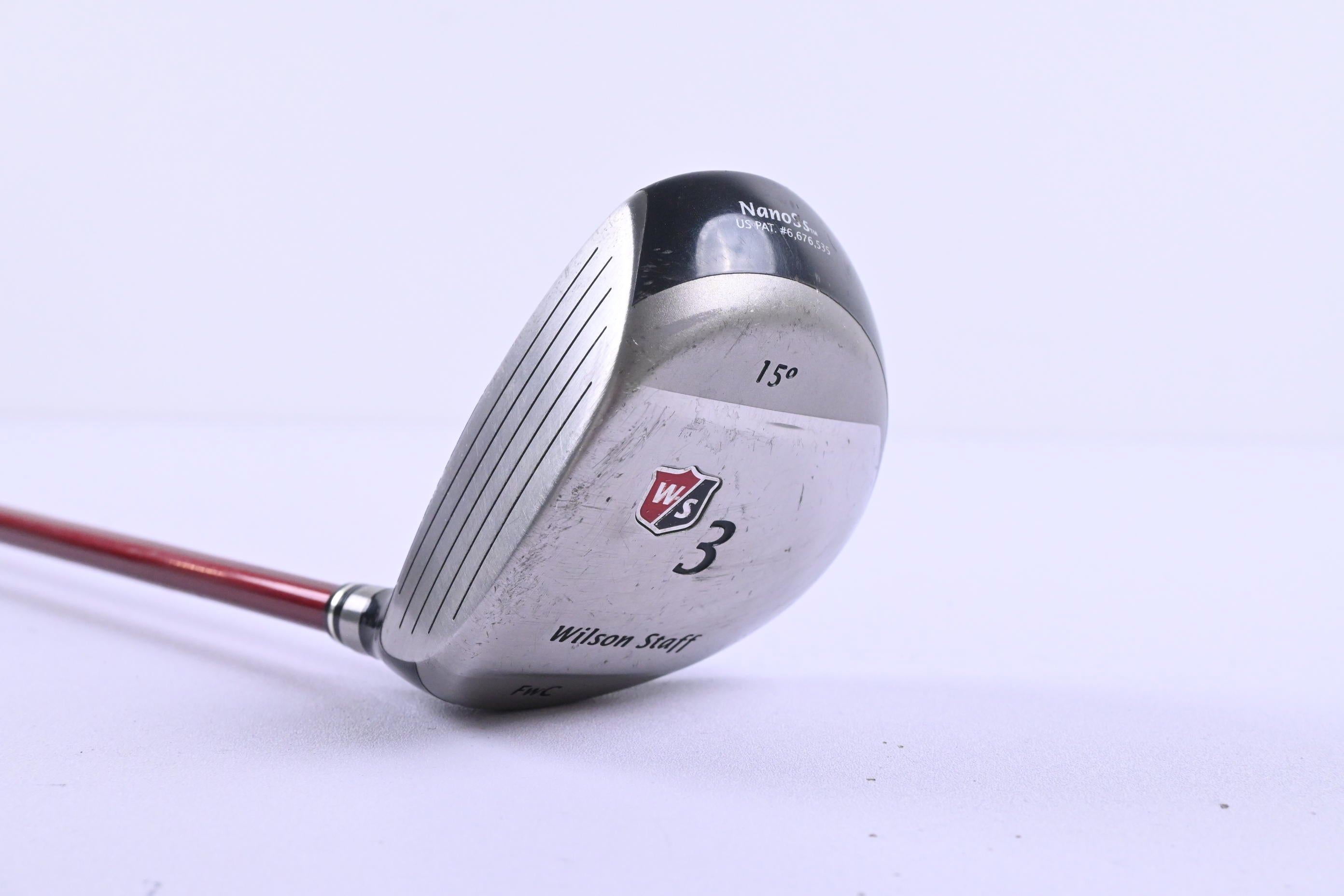Left Hand Wilson FWC #3 Wood / 15 Degree / Stiff Flex Grafalloy Nano Tech