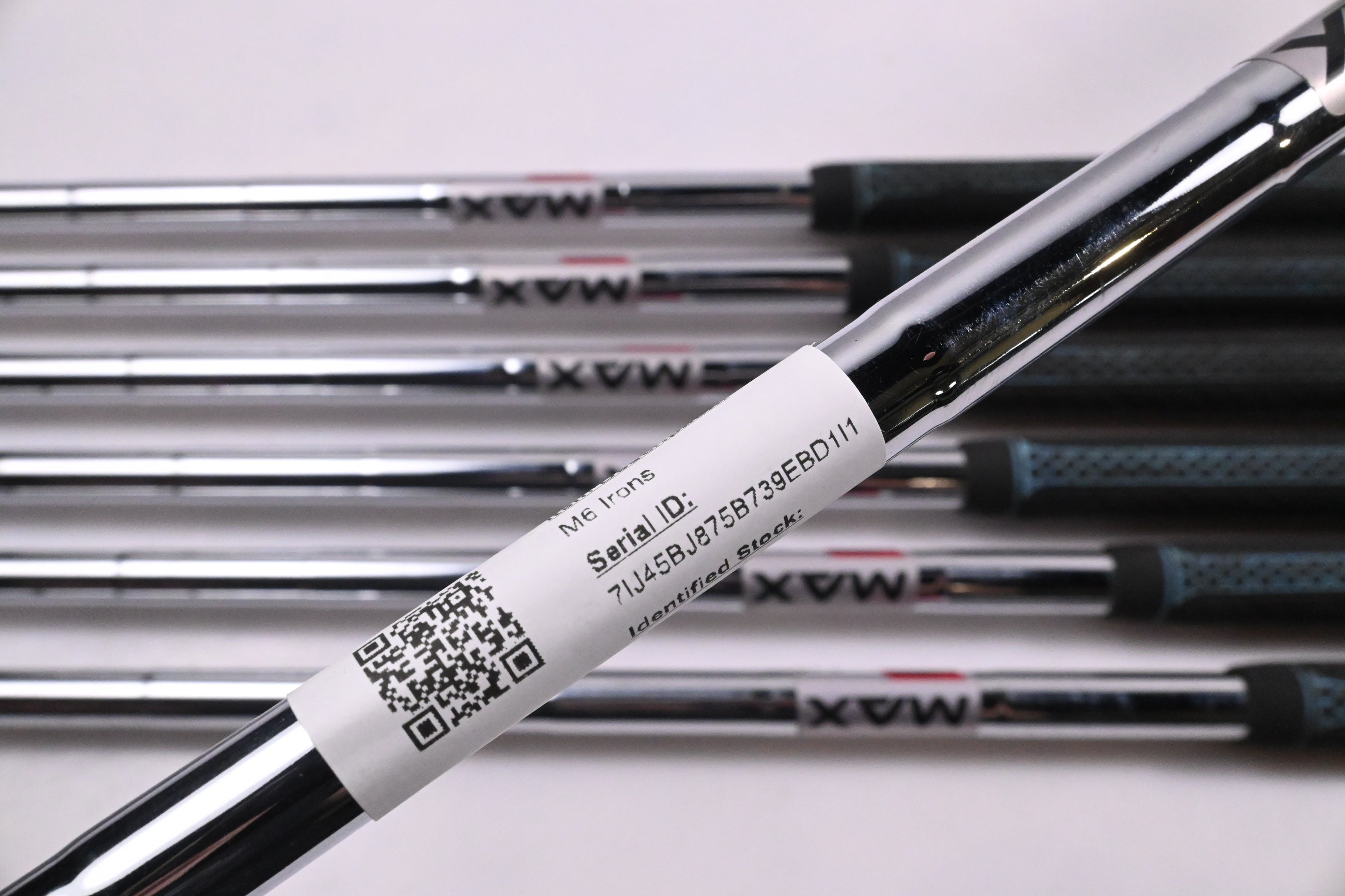 Taylormade M6 Irons / 4-PW / Stiff Flex KBS MAX 85 Shafts