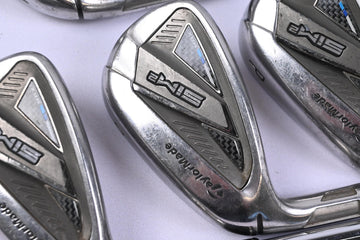 Left Hand Taylormade SIM2 Max Irons / 5-PW+SW / Regular Flex Elevate 95 Shafts