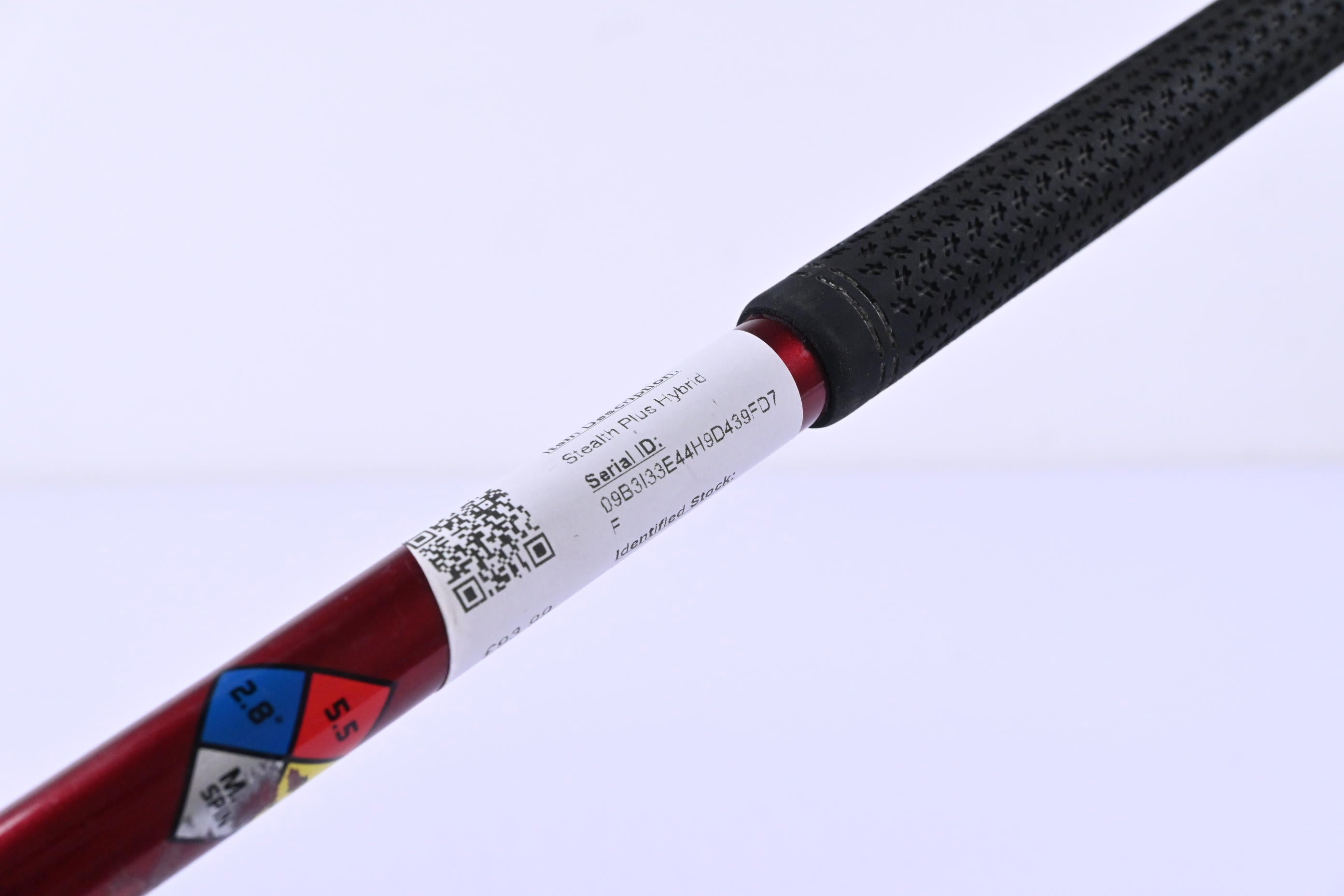 Taylormade Stealth Plus #4 Hybrid / 22 Degree / Regular Flex HZRDUS Red RDX 70