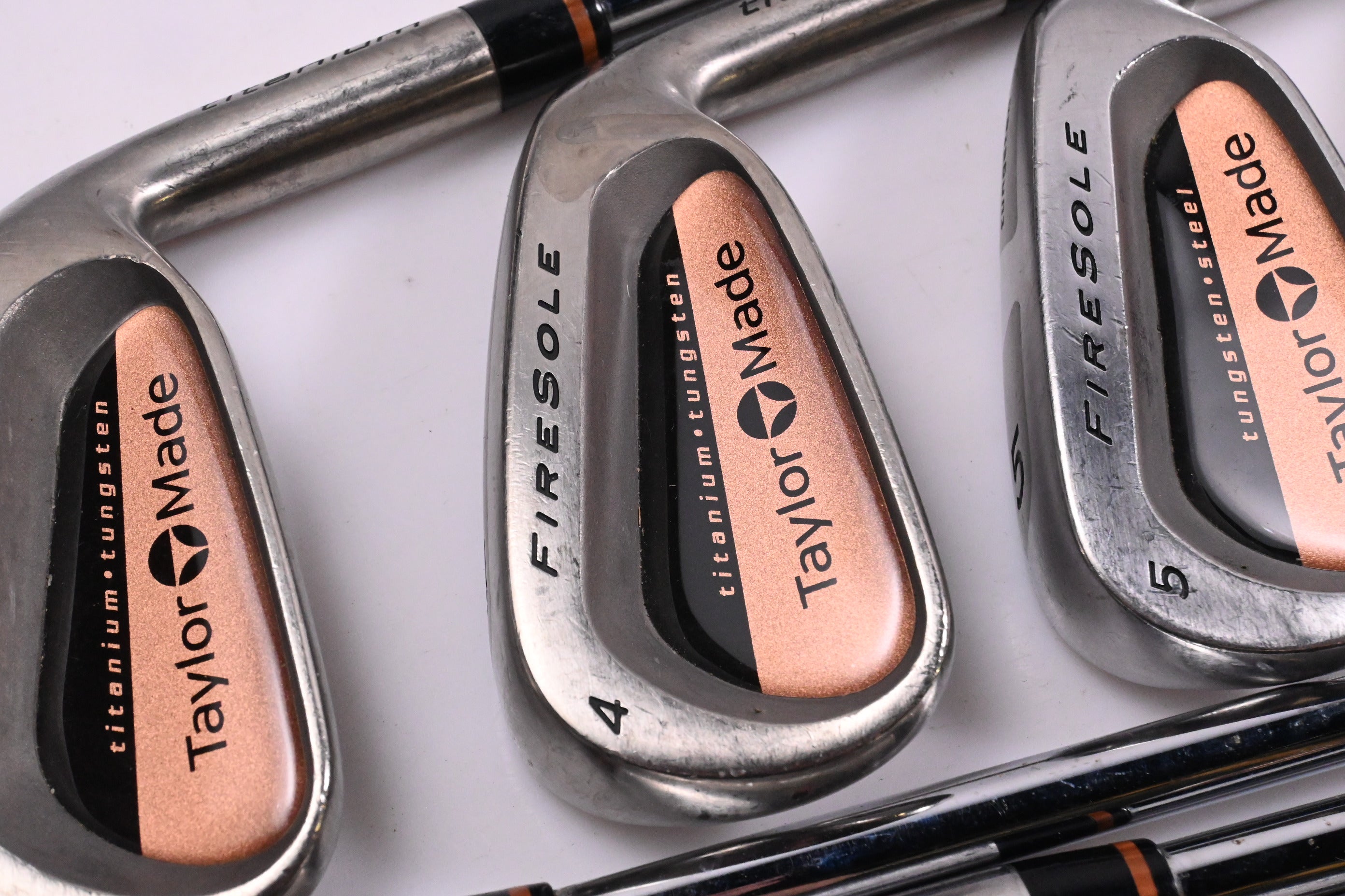 Taylormade Firesole Irons / 3-PW+SW / Stiff Flex Precision Rifle 90 Shafts