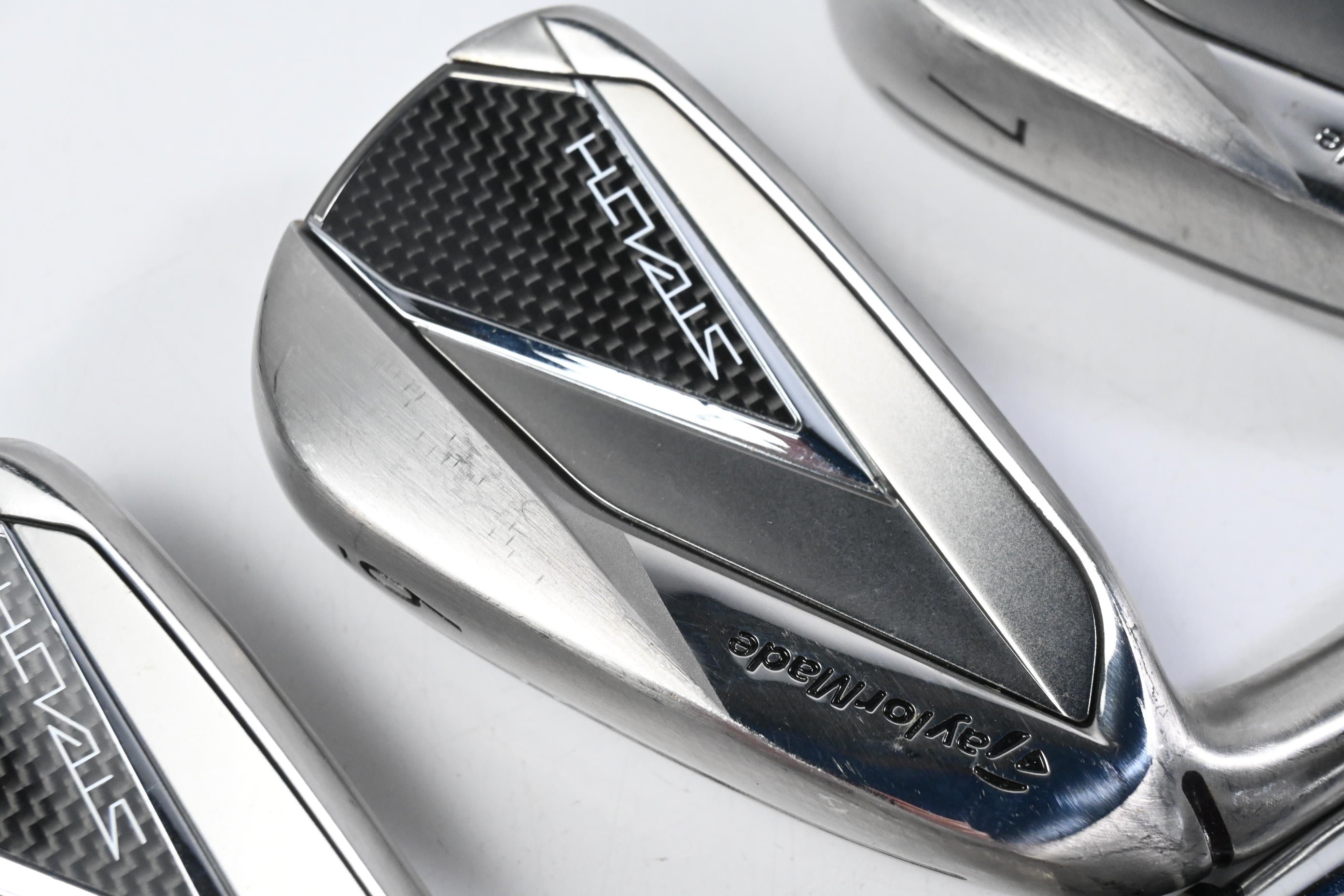 Left Hand Taylormade Stealth Irons / 5-PW+GW+SW / Regular Flex KBS MAX MT 85