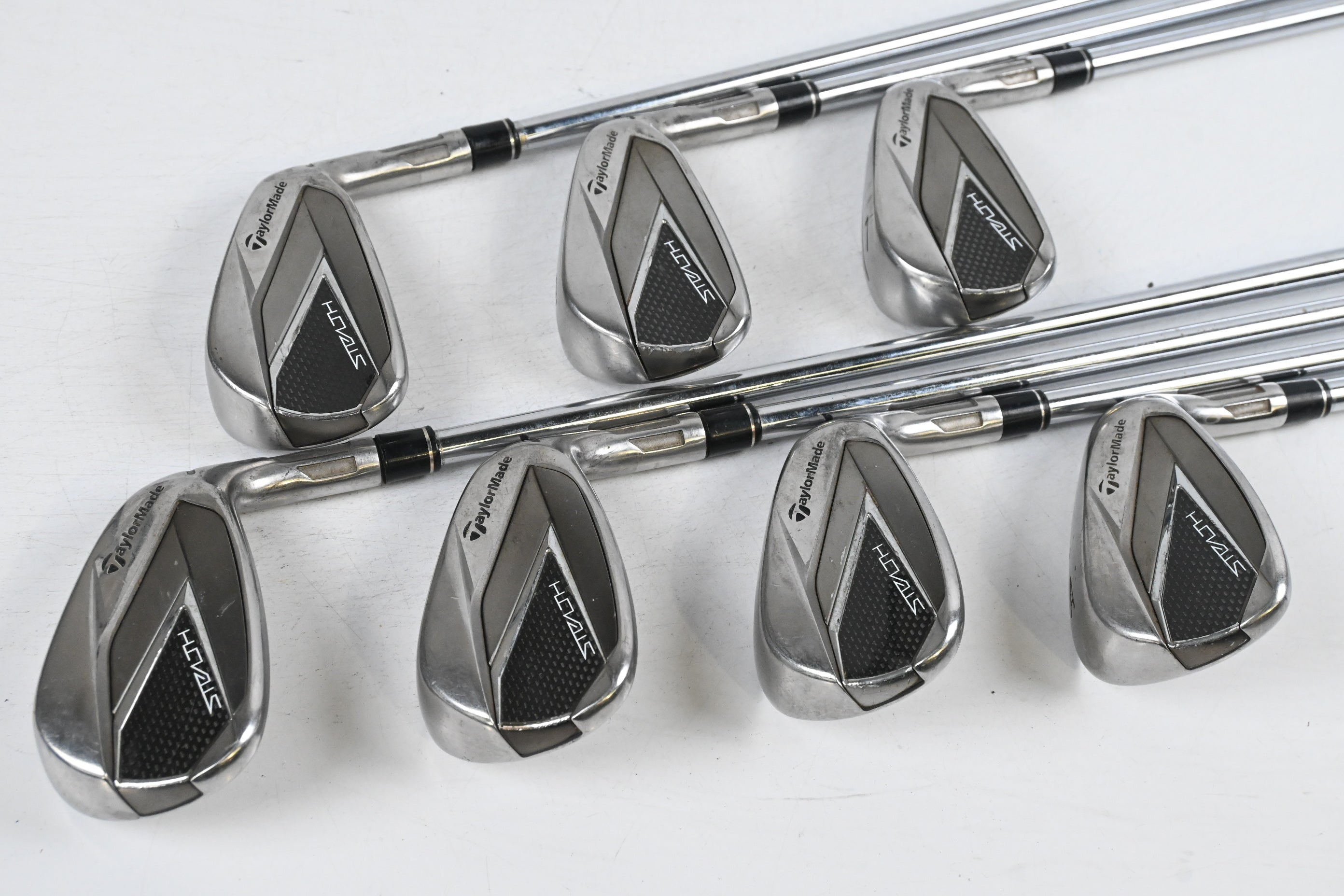 Taylormade Stealth Irons / 5-PW+GW / Regular Flex KBS MAX MT 85 Shafts