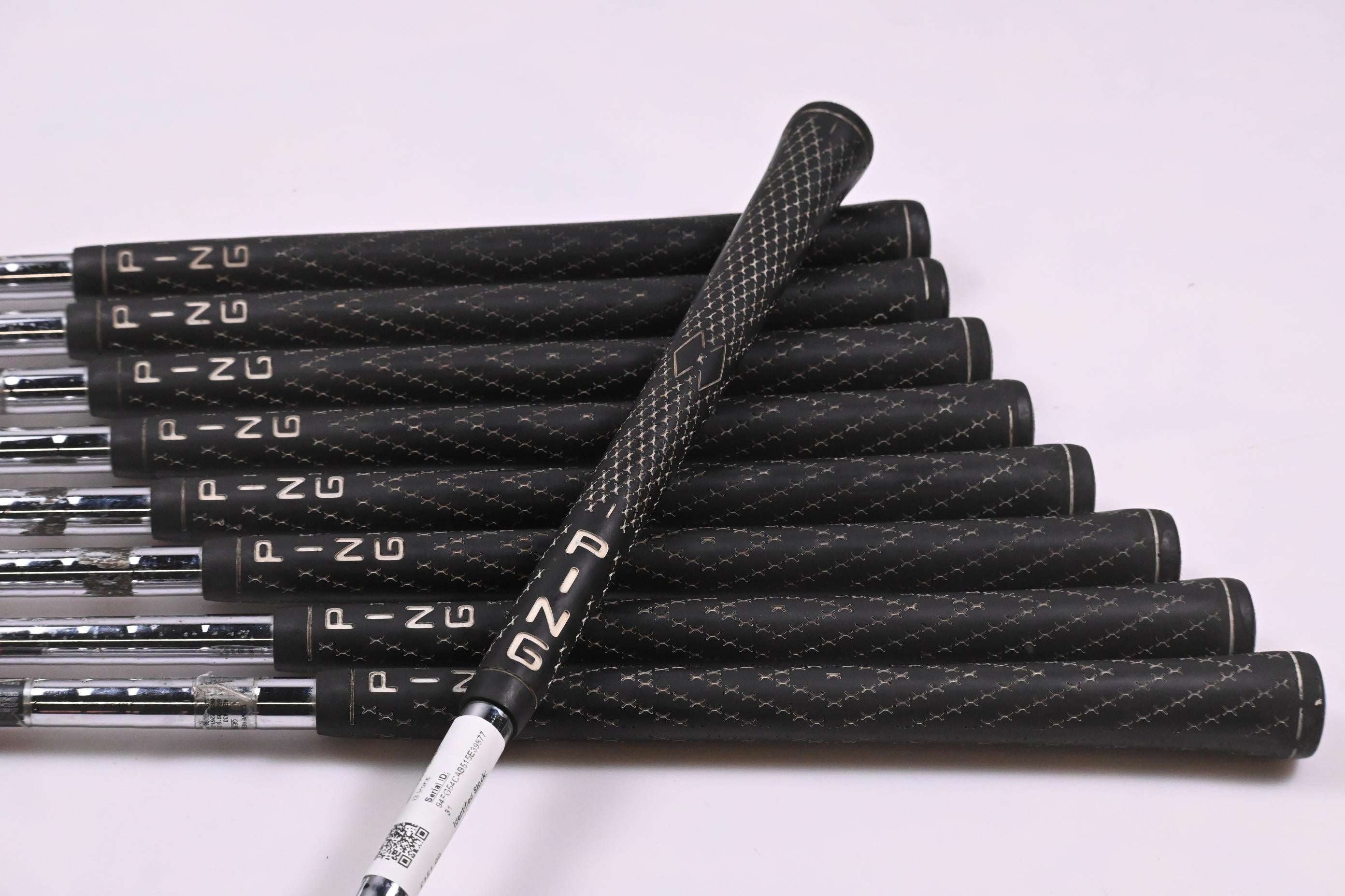Ping i3 Irons / 3-PW+SW / Green Dot / Stiff Flex Ping JZ Shafts