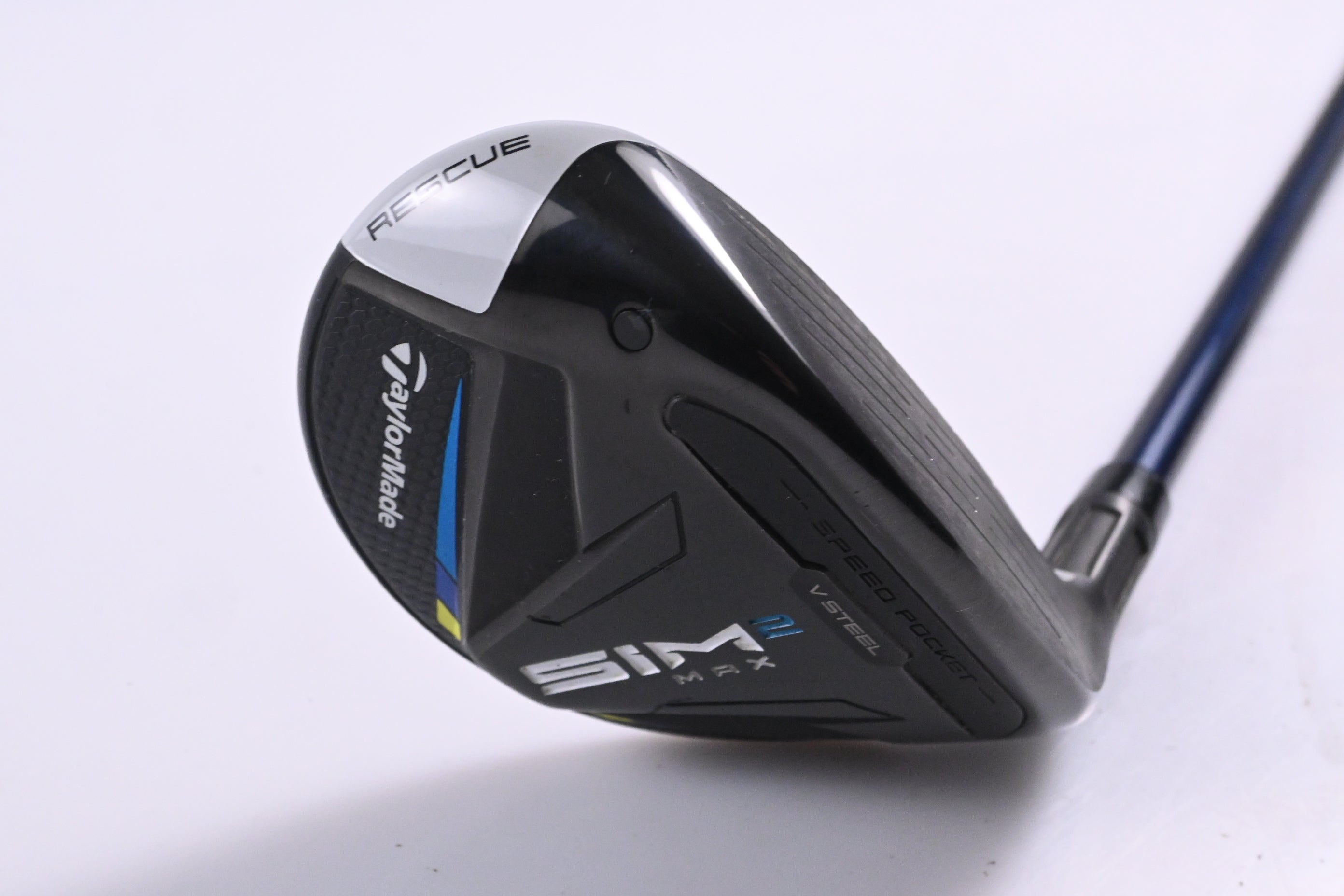 Taylormade SIM2 Max #4 Hybrid / 22 Degree / Stiff Flex Ventus Blue 7 Shaft