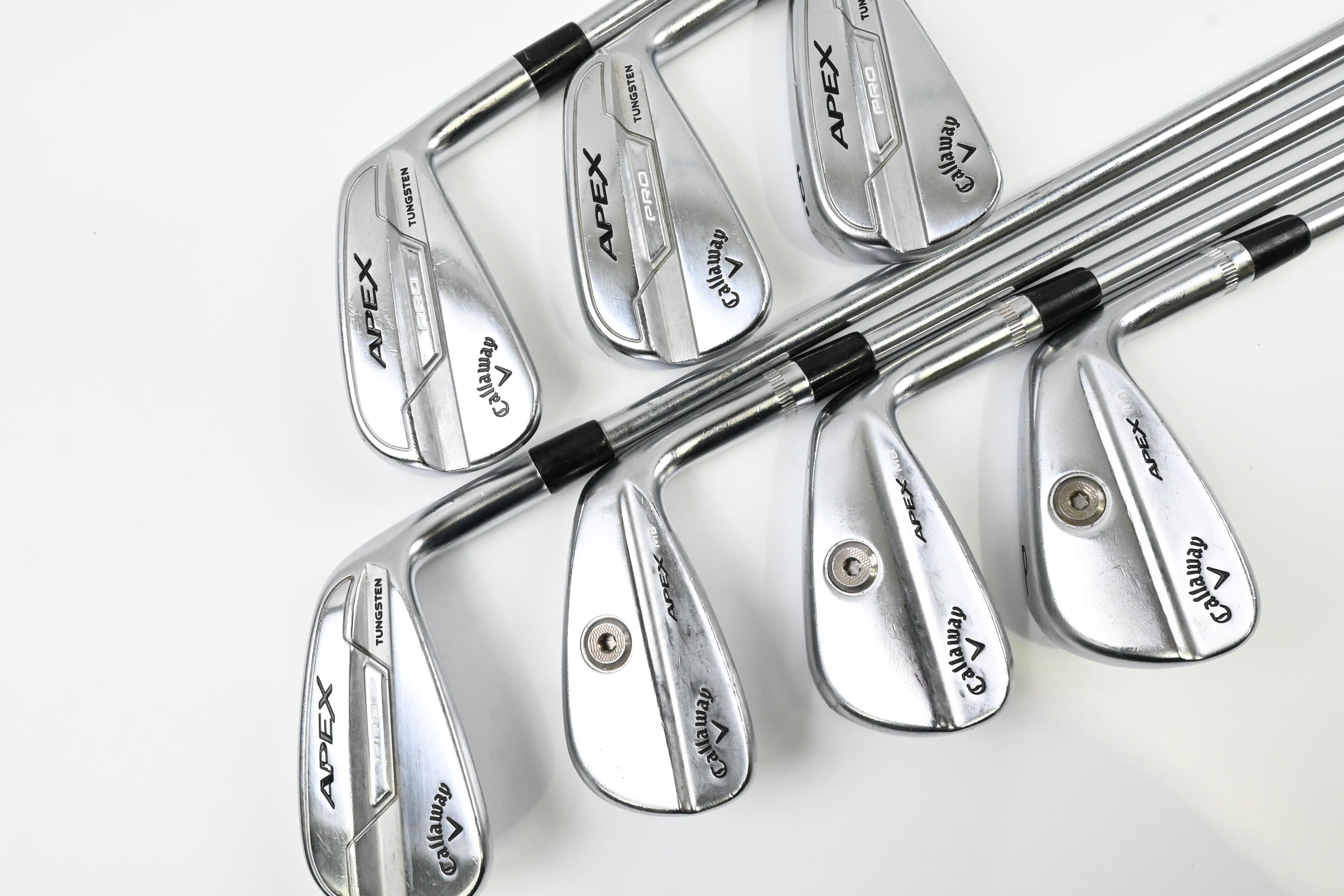 Callaway Apex Pro 21 Irons / 4-PW / X-Flex Project X IO 115 Shaft