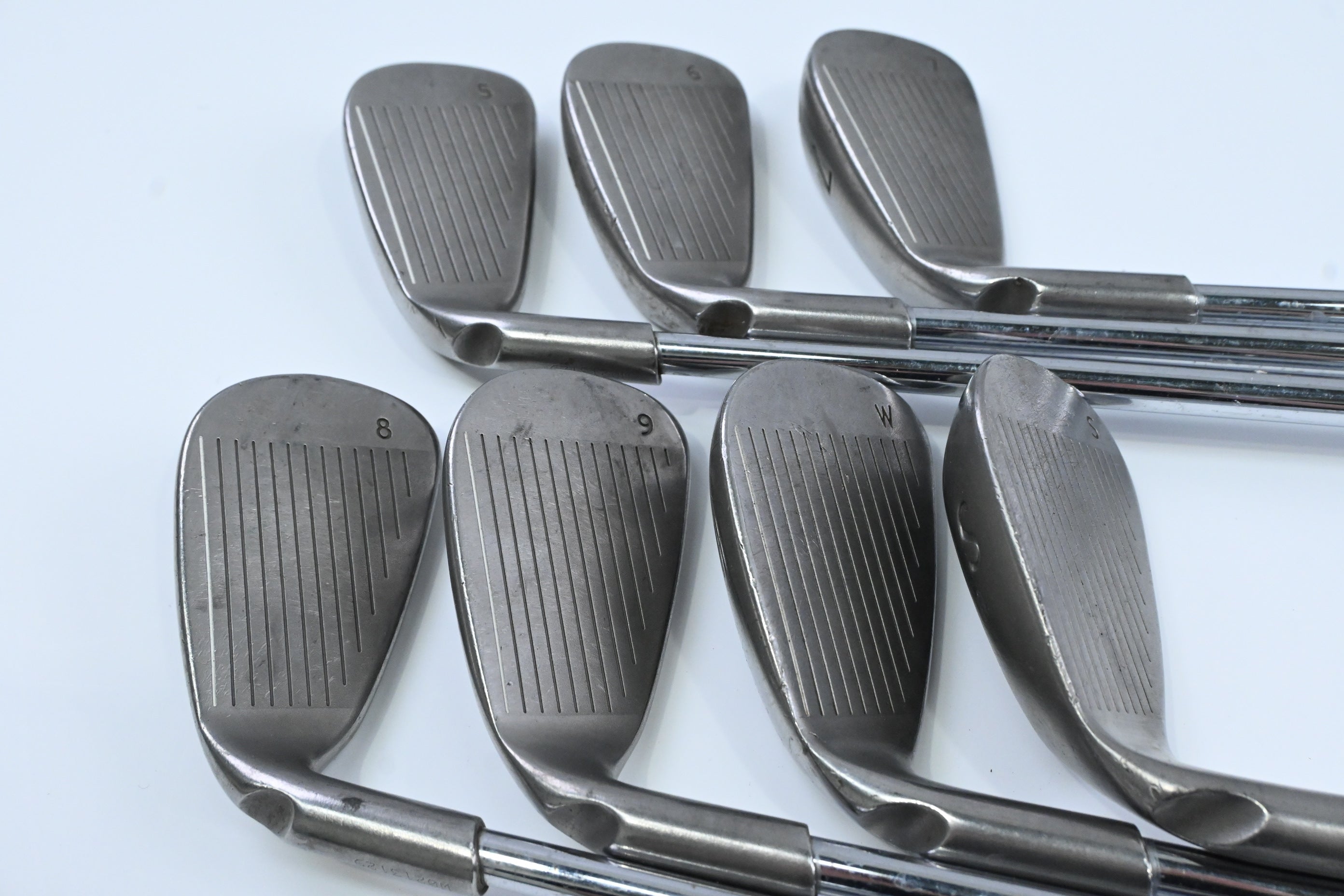 Ping G15 Irons / 5-PW+SW / Green Dot / Regular Flex Ping AWT Shafts