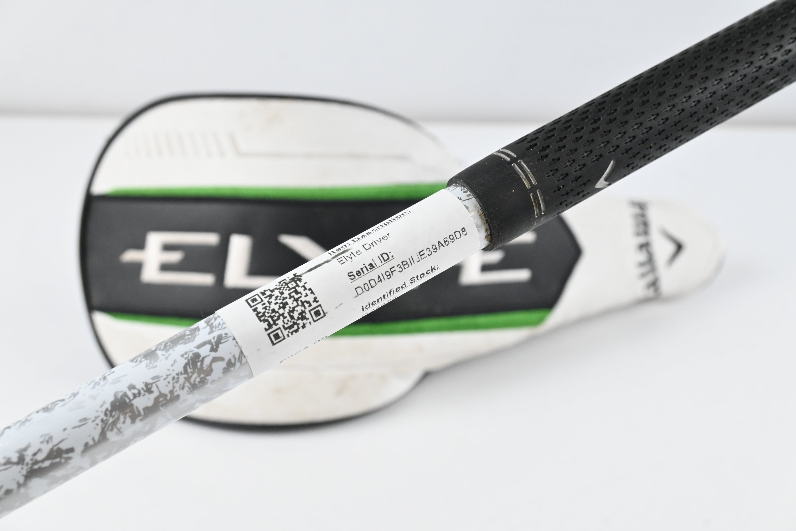 Callaway Elyte Driver / 10.5 Degree / Stiff Flex Denali Charcoal 50 Shaft