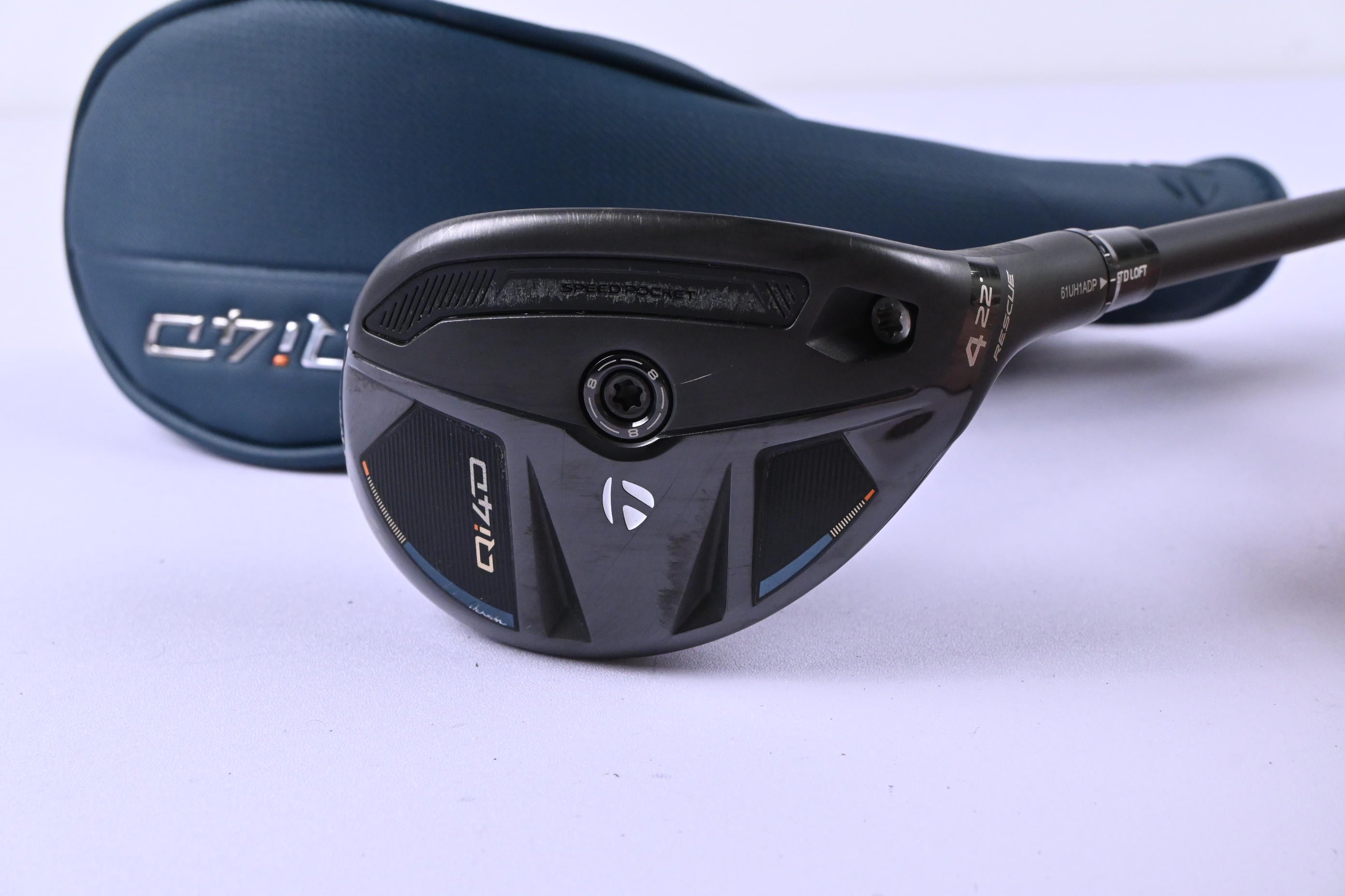 Taylormade Qi4D #4 Hybrid / 22 Degree / Regular Flex KBS REAX 65 Shaft